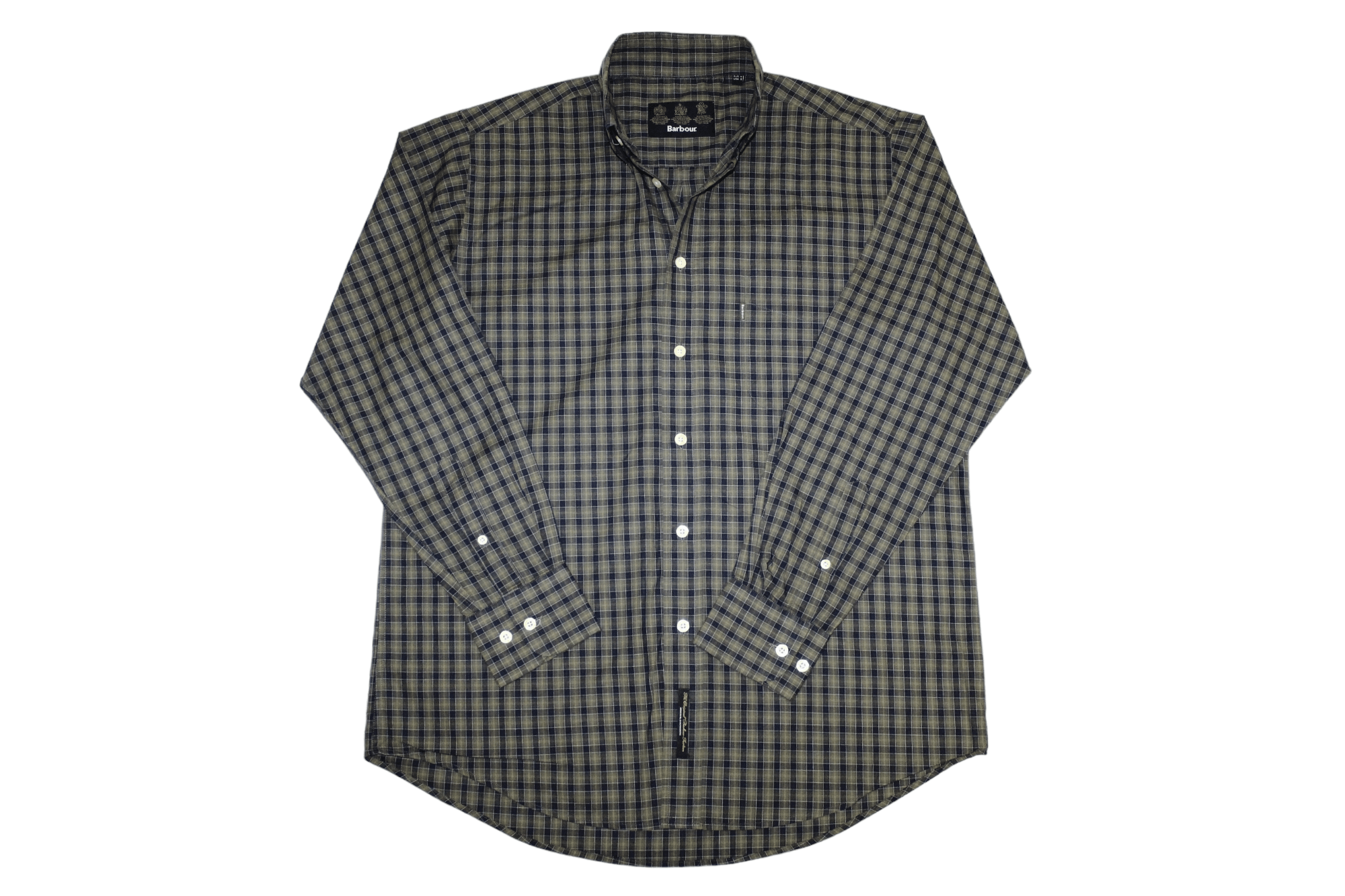 Barbour VTG Barbour Beacon Tartan Button Down Casual Baggy Shirt Size US L / EU 52-54 / 3 - 1 Thumbnail