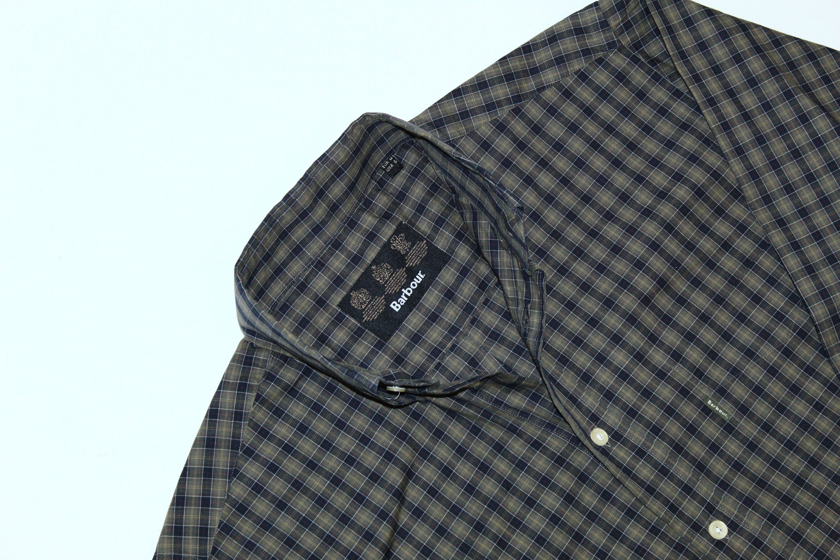 Barbour VTG Barbour Beacon Tartan Button Down Casual Baggy Shirt Size US L / EU 52-54 / 3 - 4 Thumbnail