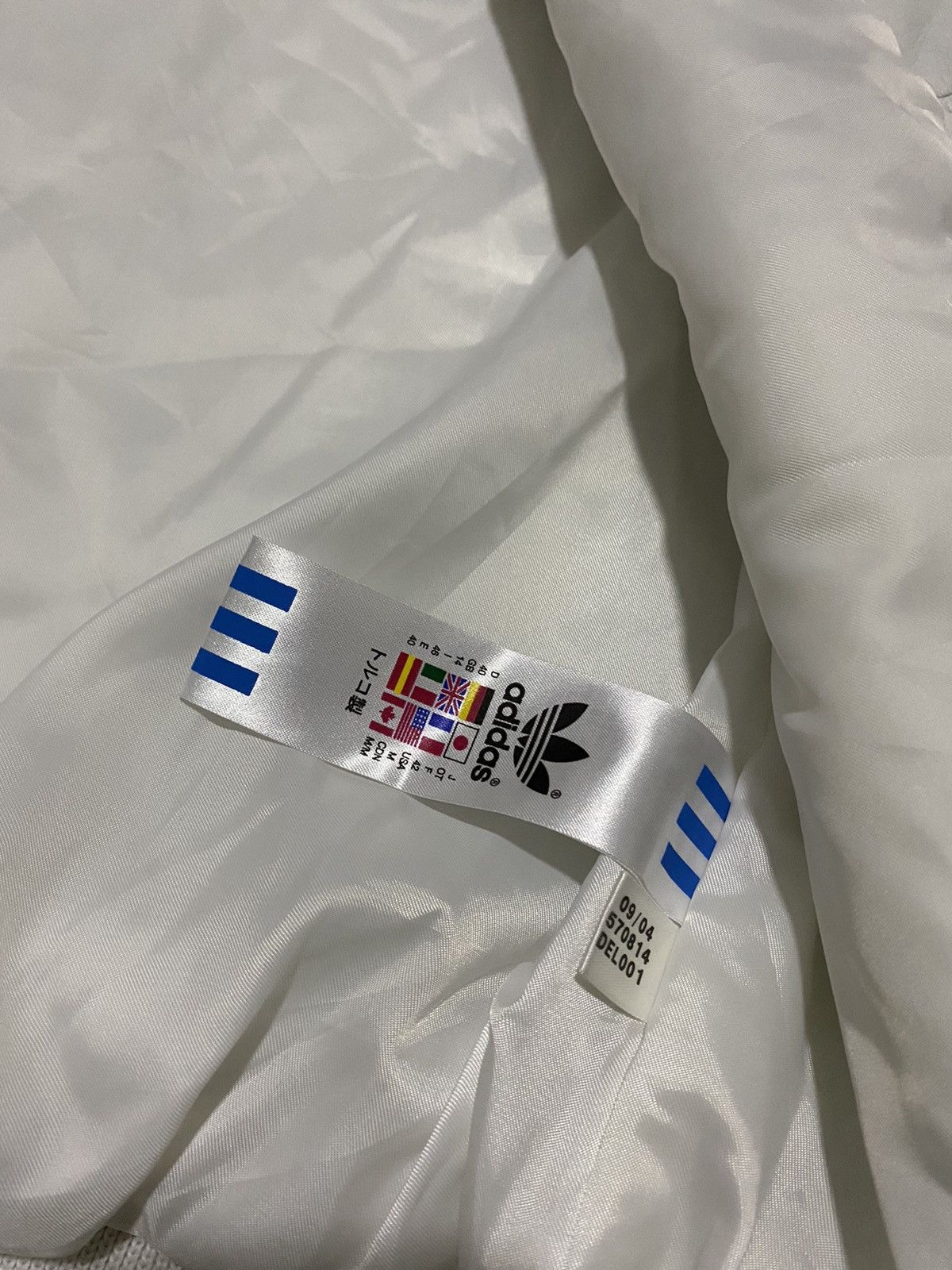 Adidas × Vintage Vtg 🇯🇵 Adidas Art Embroidery Small Logo Leather Jacket Size US S / EU 44-46 / 1 - 8 Thumbnail