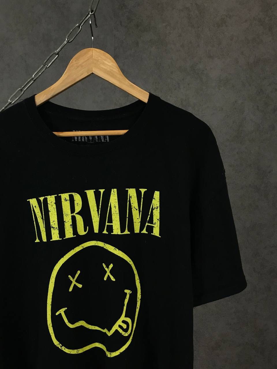 Band Tees Nirvana Smile rock band tee Size US XL / EU 56 / 4 - 2 Thumbnail