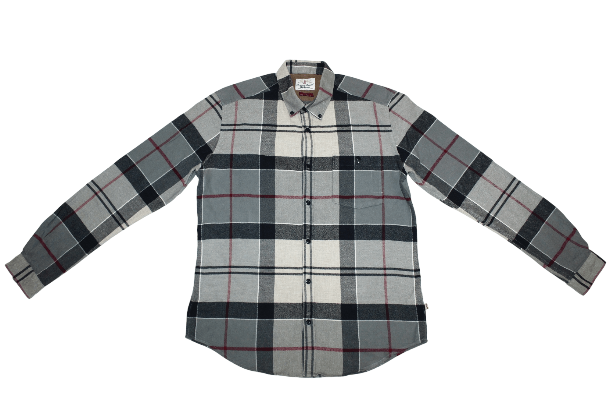 Barbour Barbour Beacon Johnny SS16 Button Down Flannel Shirt Size US M / EU 48-50 / 2 - 2 Thumbnail