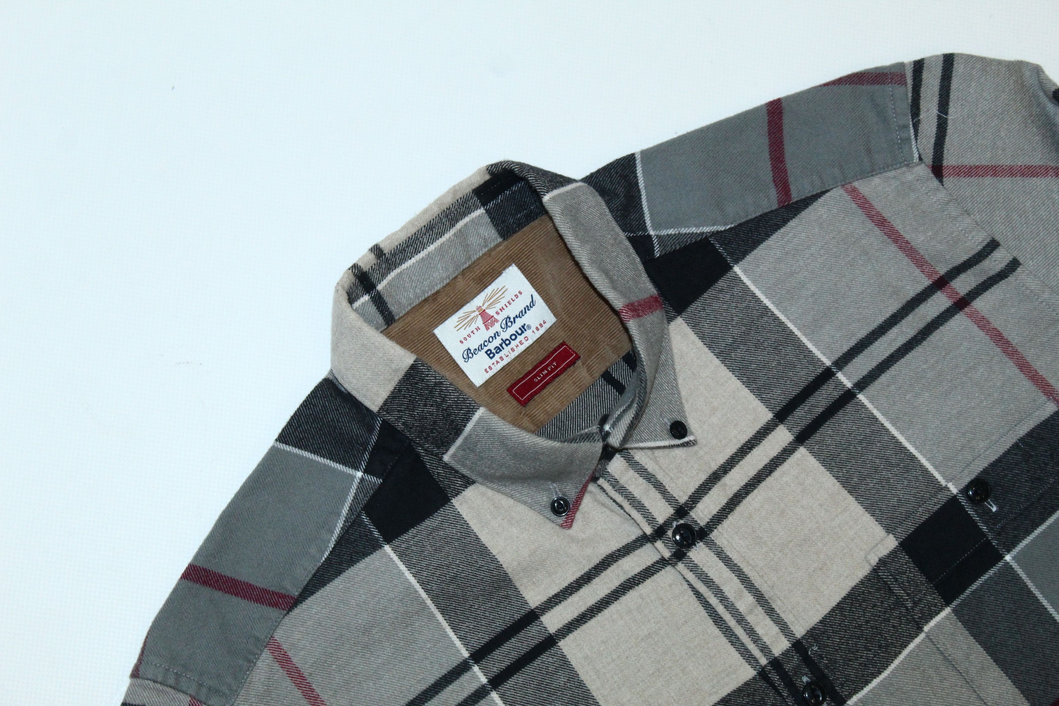 Barbour Barbour Beacon Johnny SS16 Button Down Flannel Shirt Size US M / EU 48-50 / 2 - 6 Thumbnail