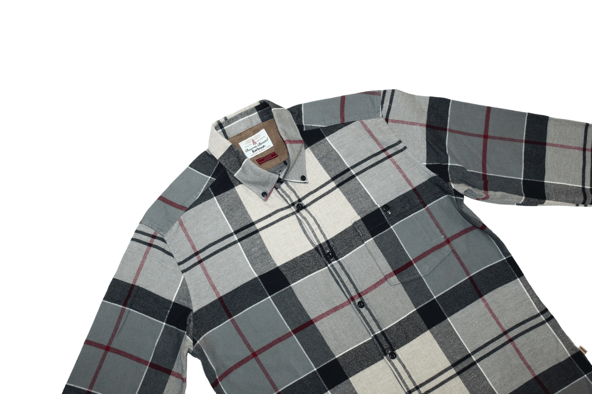 Barbour Barbour Beacon Johnny SS16 Button Down Flannel Shirt Size US M / EU 48-50 / 2 - 4 Thumbnail