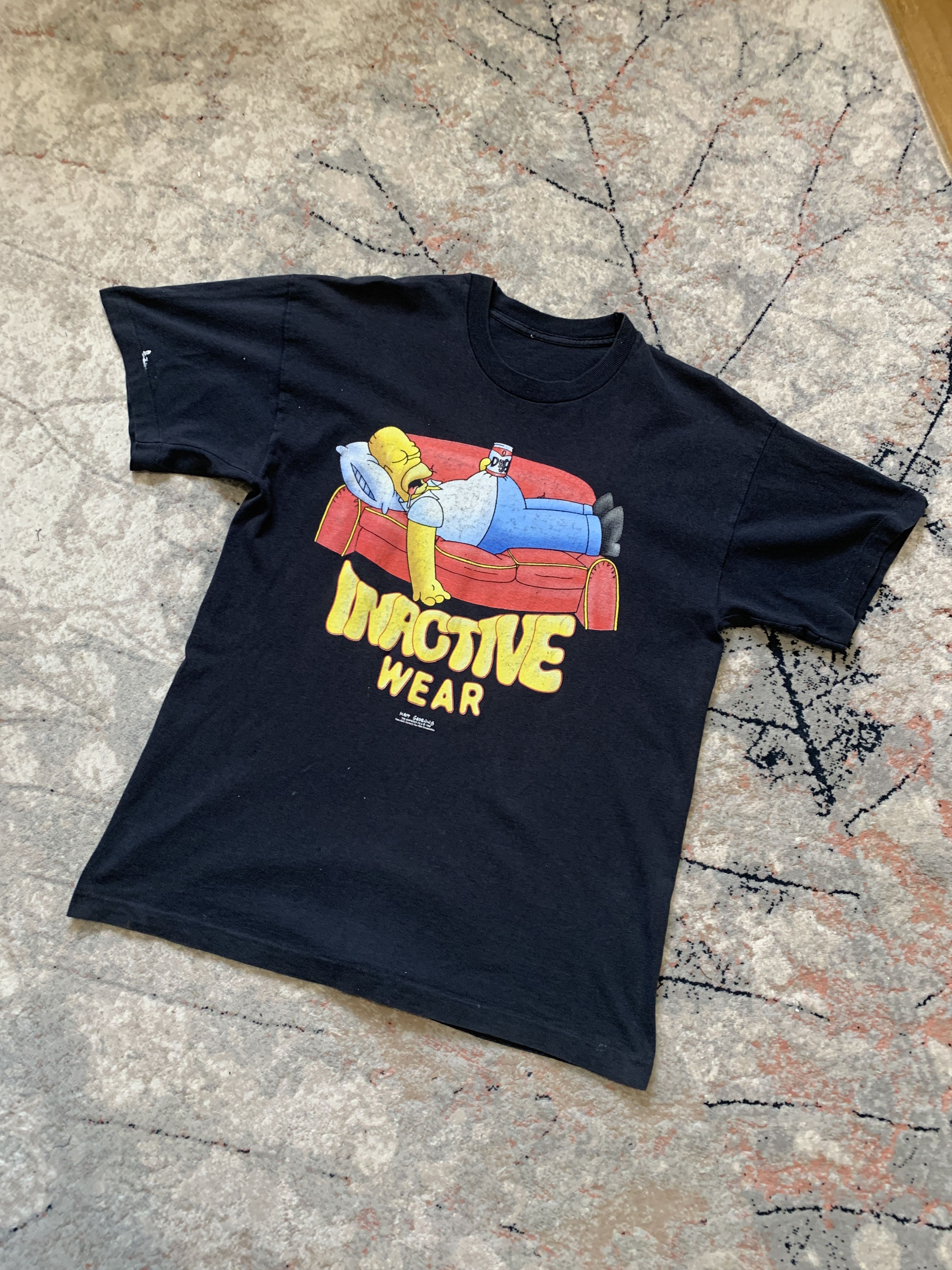 The Simpsons The Simpsons 1998 Matt Groening Inactive Wear Tee Size US L / EU 52-54 / 3 - 2 Thumbnail