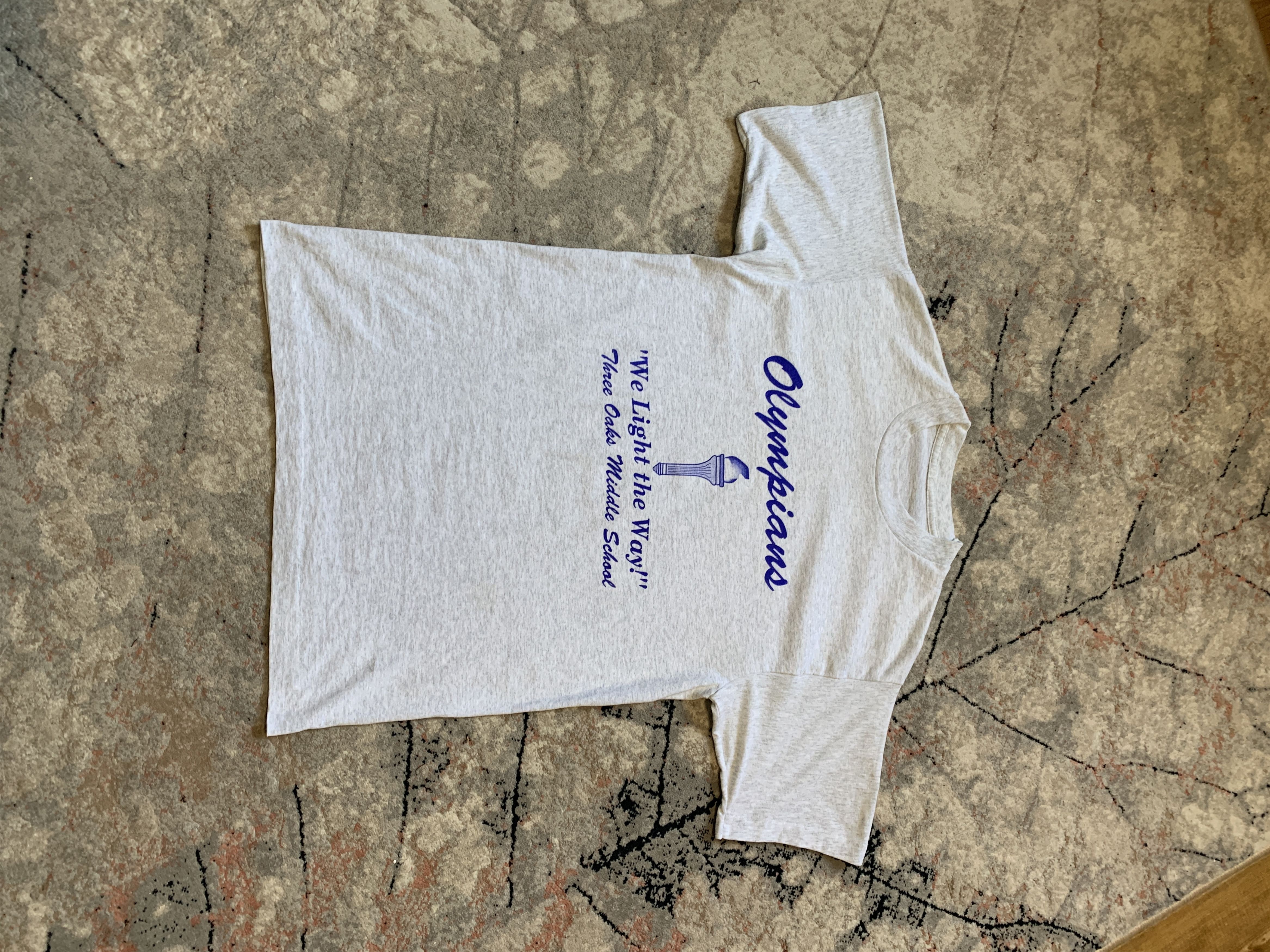USA Olympics Vintage Olympians We Light the Way Tee Size US M / EU 48-50 / 2 - 2 Thumbnail