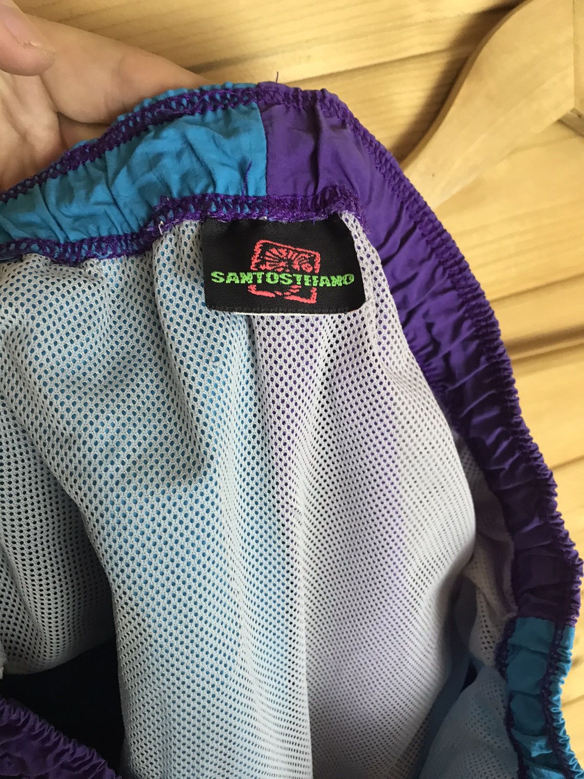 Santostefano Vintage Santo Stefano nylon shorts Size US 34 / EU 50 - 4 Thumbnail