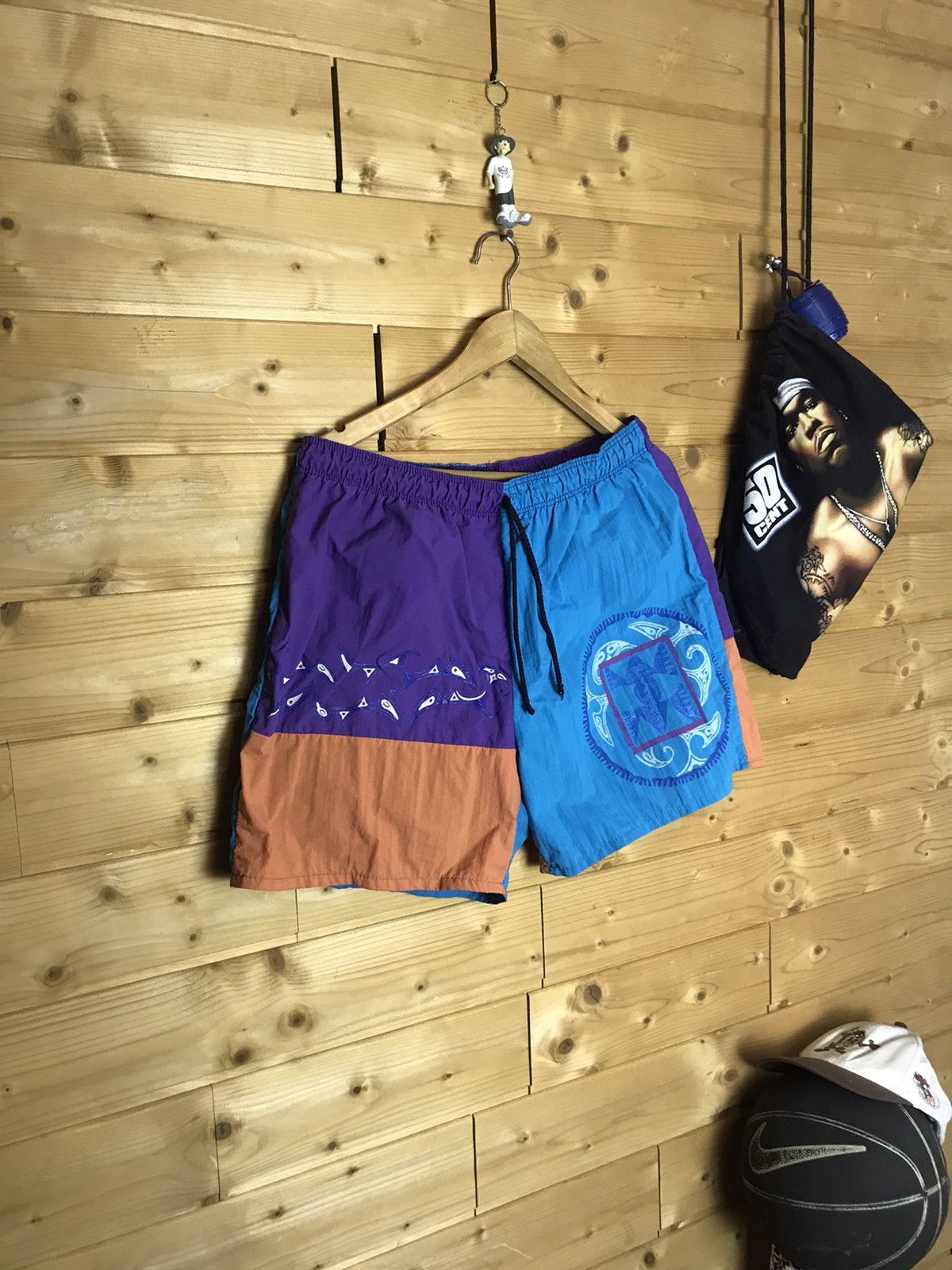 Santostefano Vintage Santo Stefano nylon shorts Size US 34 / EU 50 - 1 Thumbnail