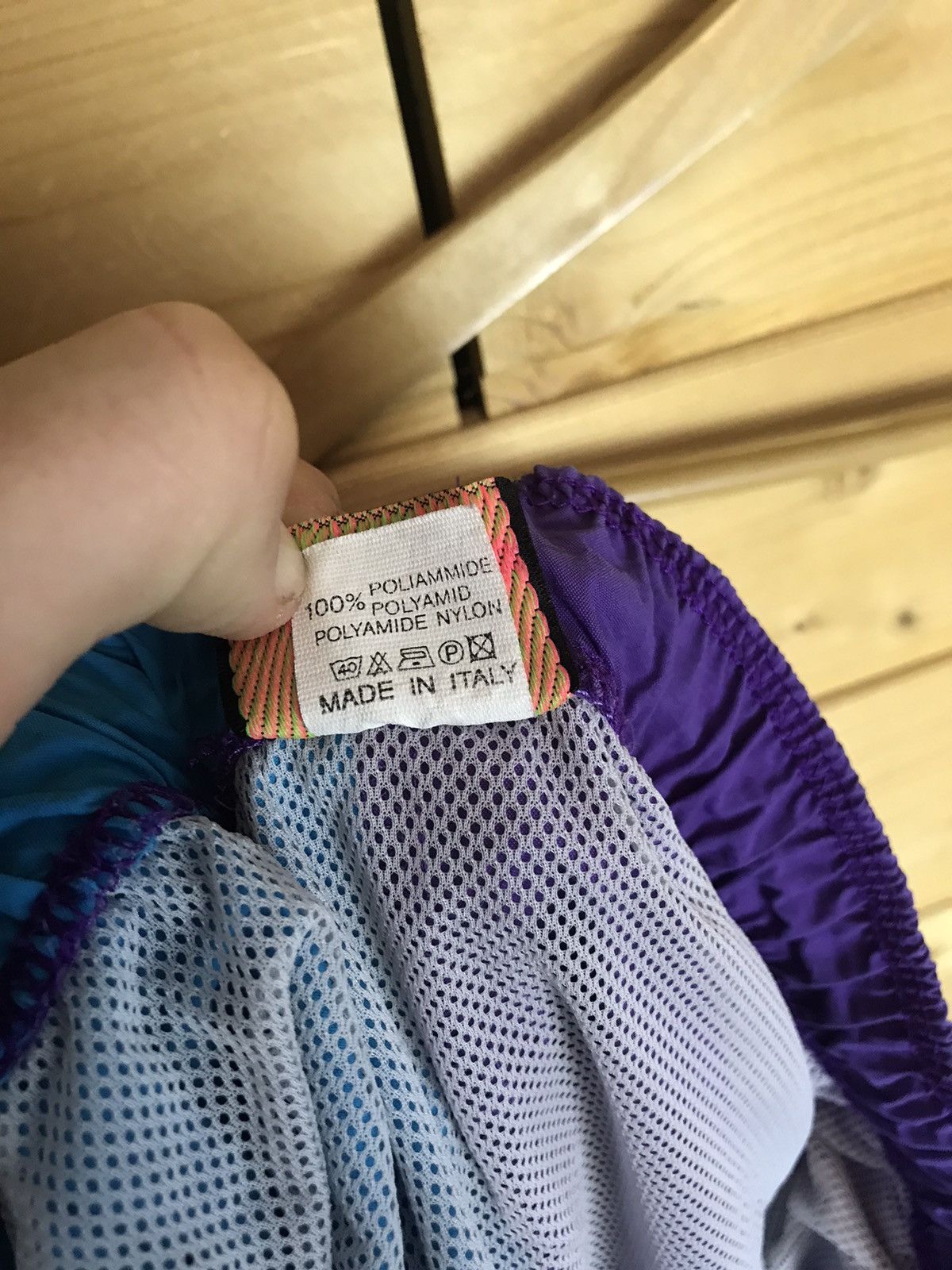 Santostefano Vintage Santo Stefano nylon shorts Size US 34 / EU 50 - 6 Thumbnail