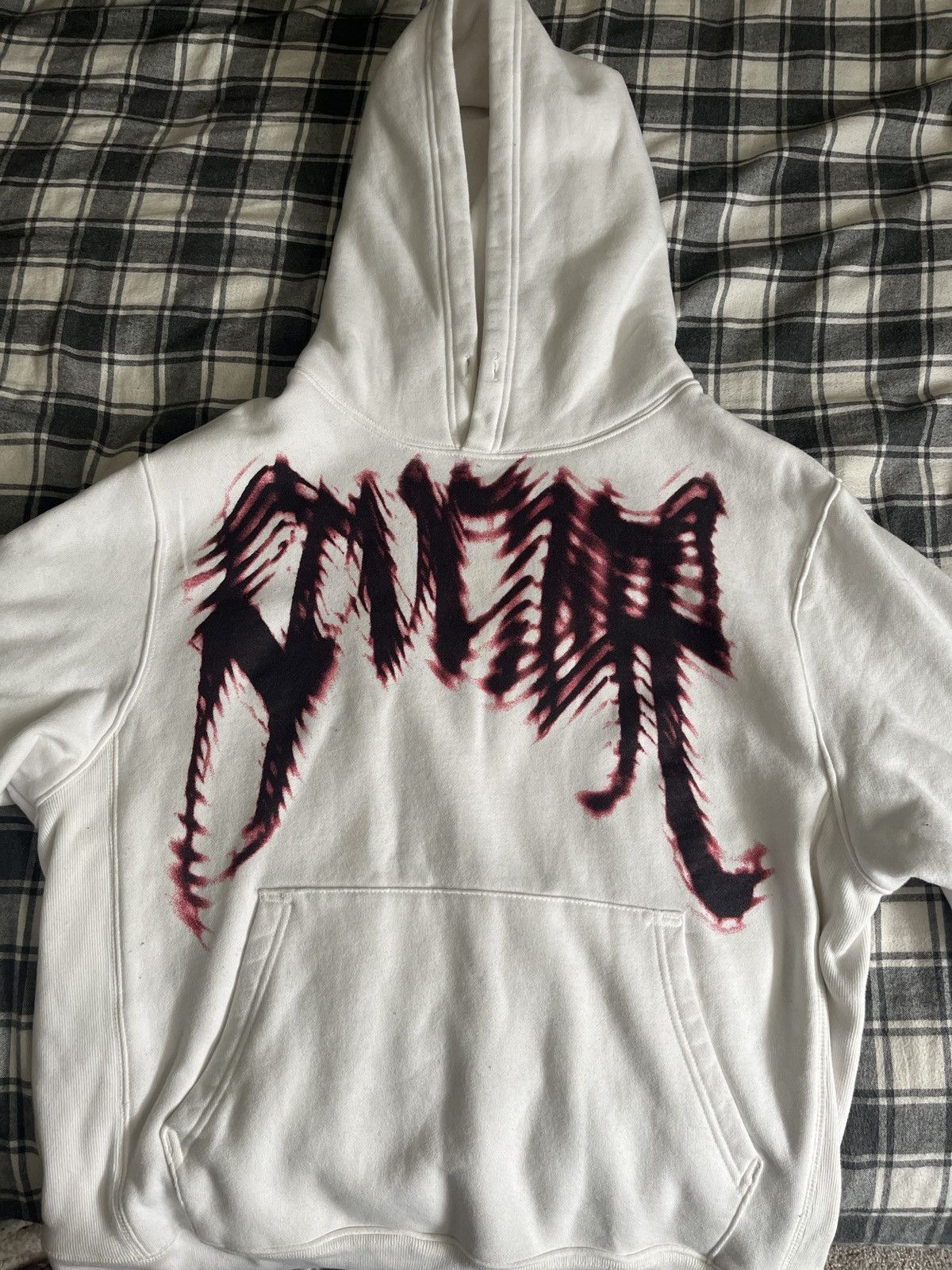 Revenge Revenge Cream Hoodie Grailed