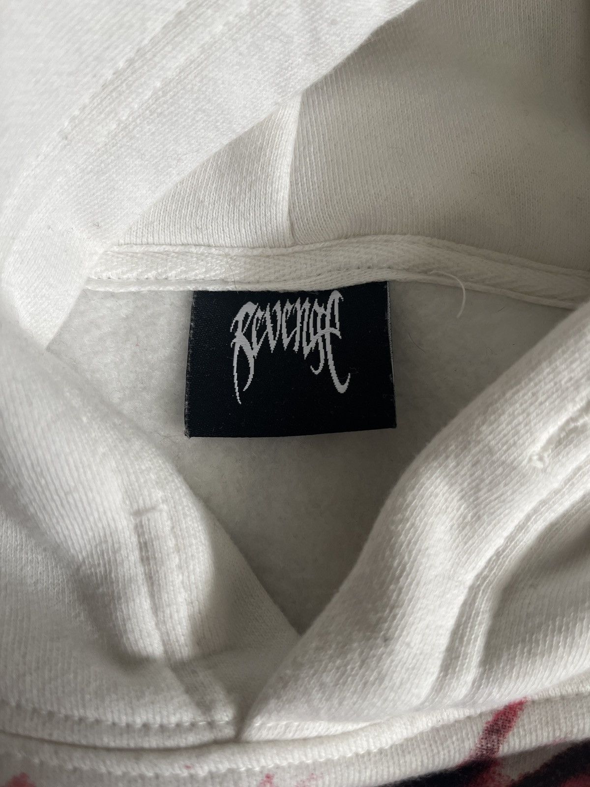 Revenge Revenge Cream Hoodie Size US M / EU 48-50 / 2 - 3 Thumbnail