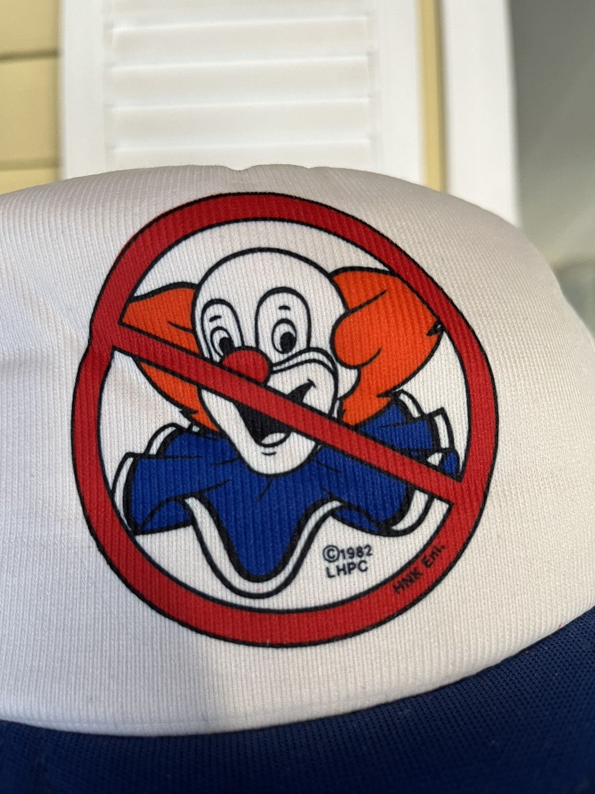 Vintage Vintage No Clowns Novelty Trucker SnapBack Hat Size ONE SIZE - 2 Thumbnail