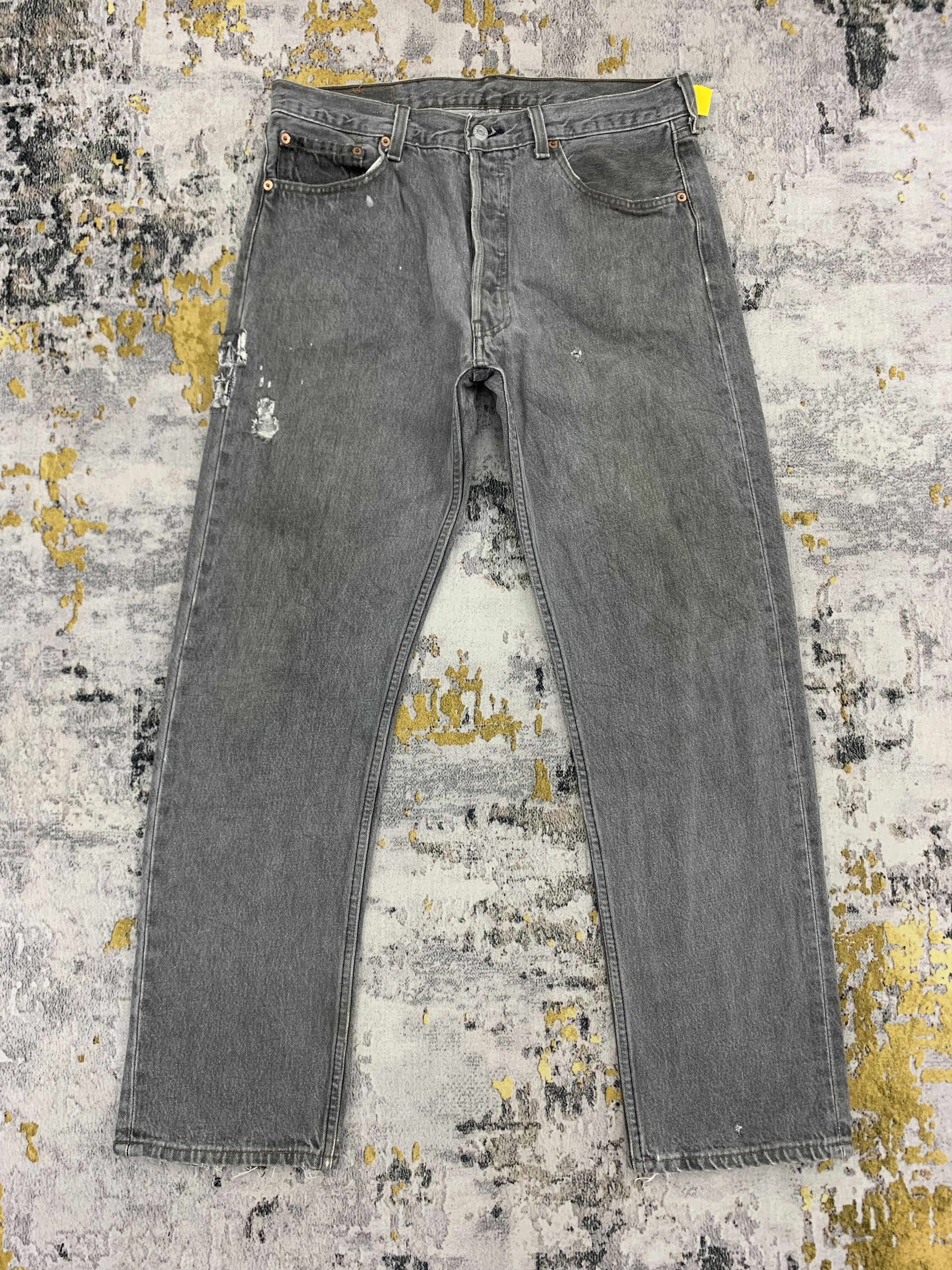 Levi's Vintage Levi's Denim 34x30.5 Distressed Faded Size US 34 / EU 50 - 1 Thumbnail