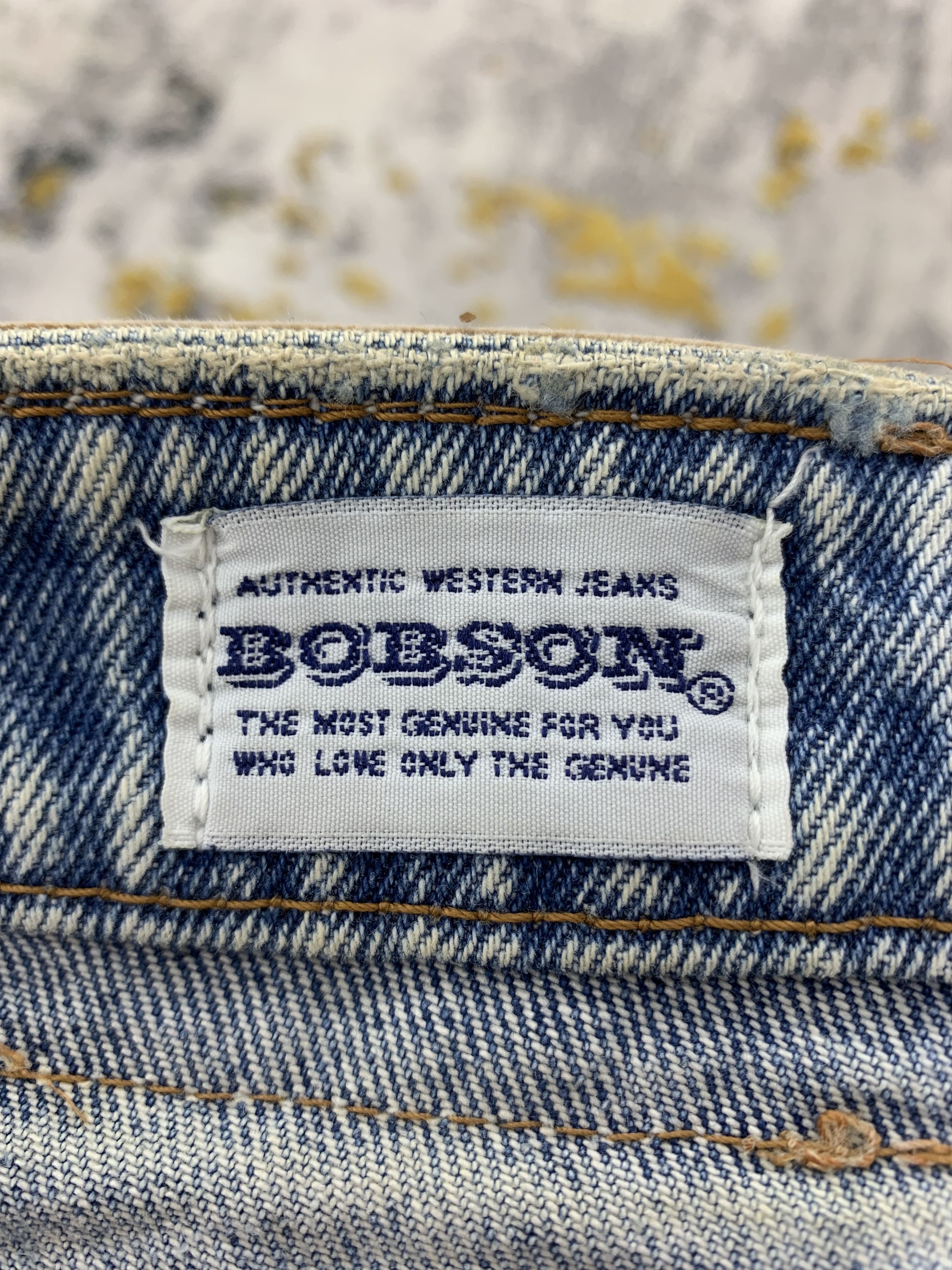 Vintage Vintage Bobson Denim 28x32 Distressed Faded Size US 28 / EU 44 - 8 Thumbnail
