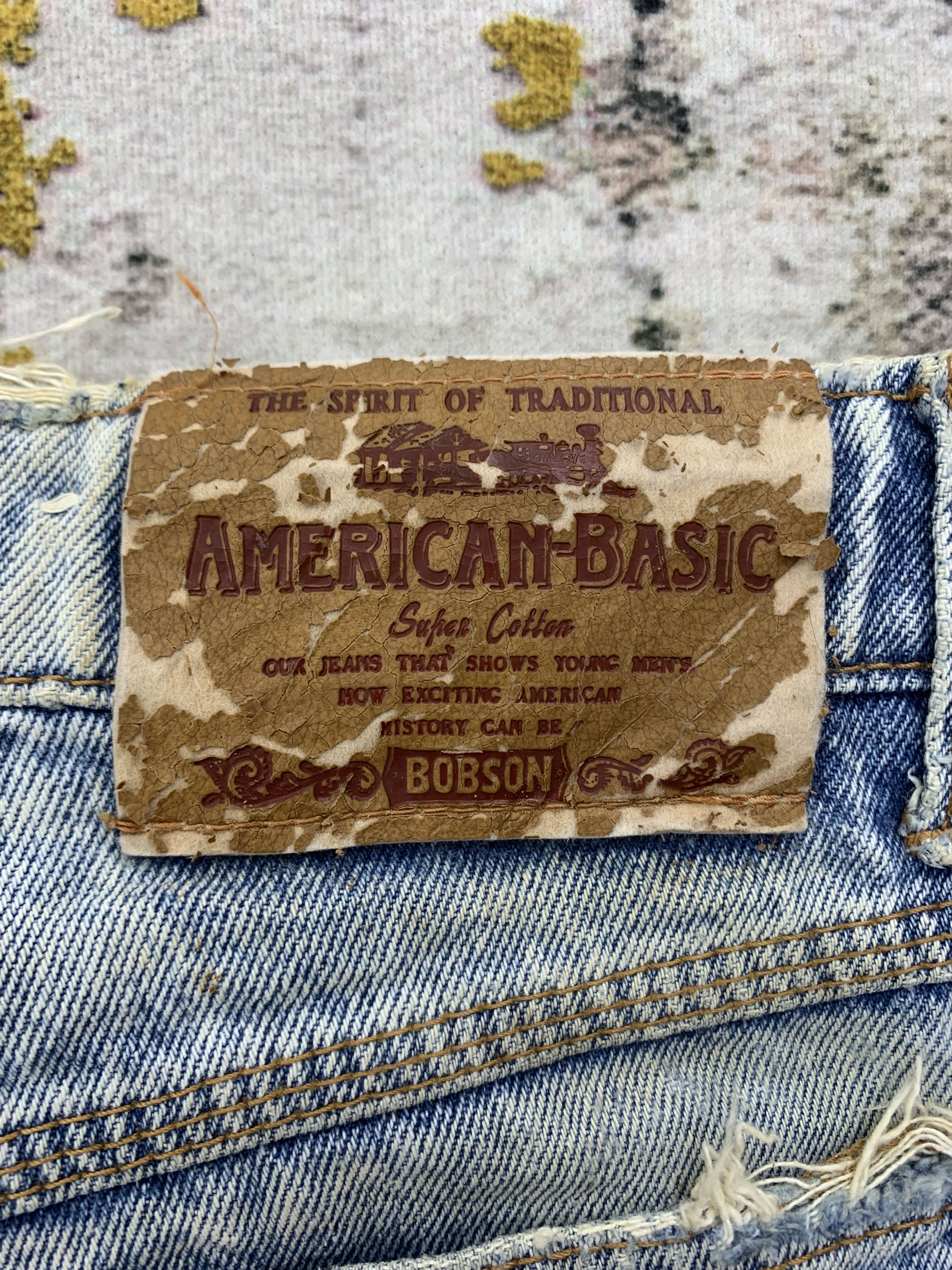Vintage Vintage Bobson Denim 28x32 Distressed Faded Size US 28 / EU 44 - 6 Thumbnail
