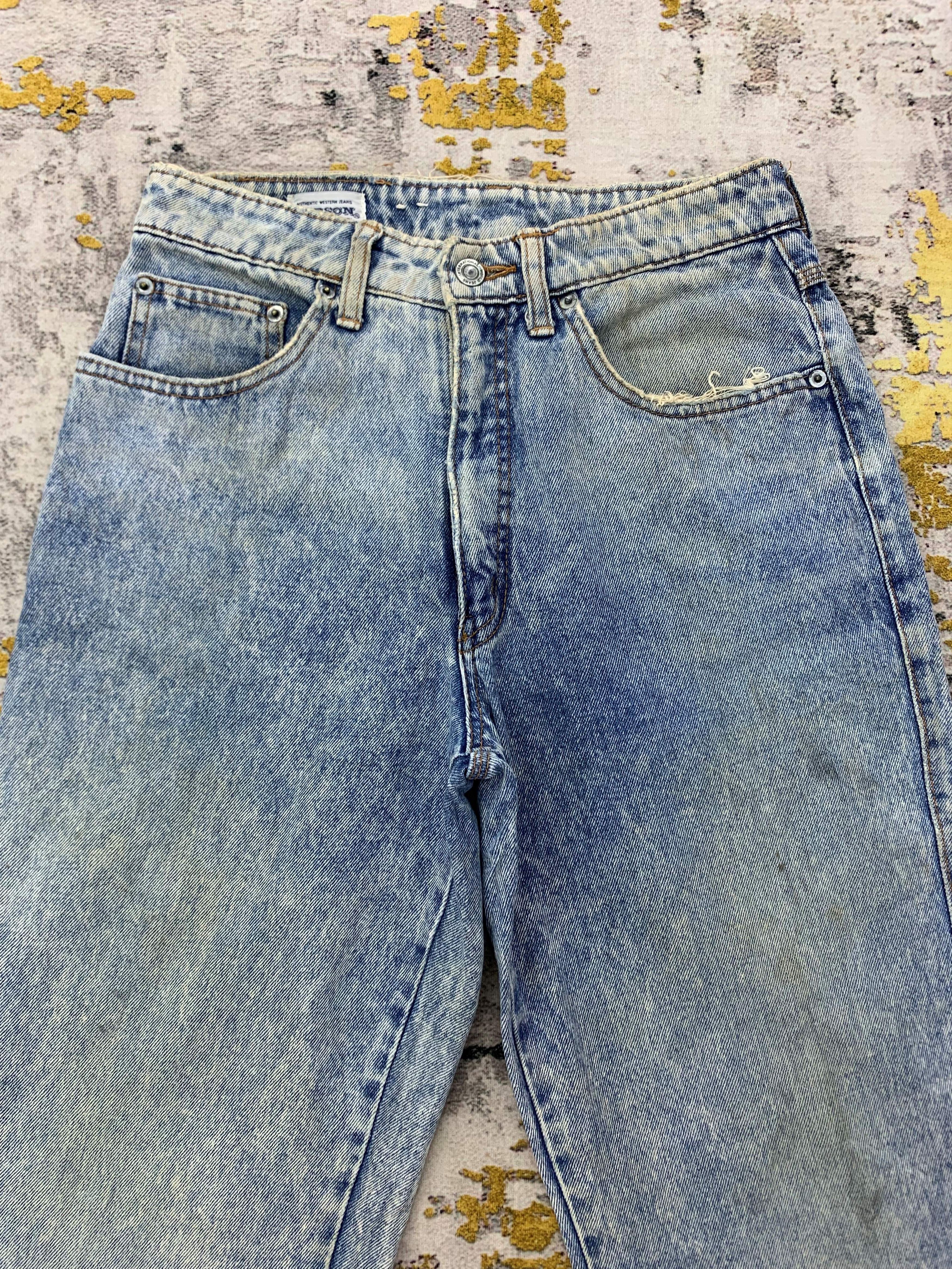 Vintage Vintage Bobson Denim 28x32 Distressed Faded Size US 28 / EU 44 - 2 Thumbnail