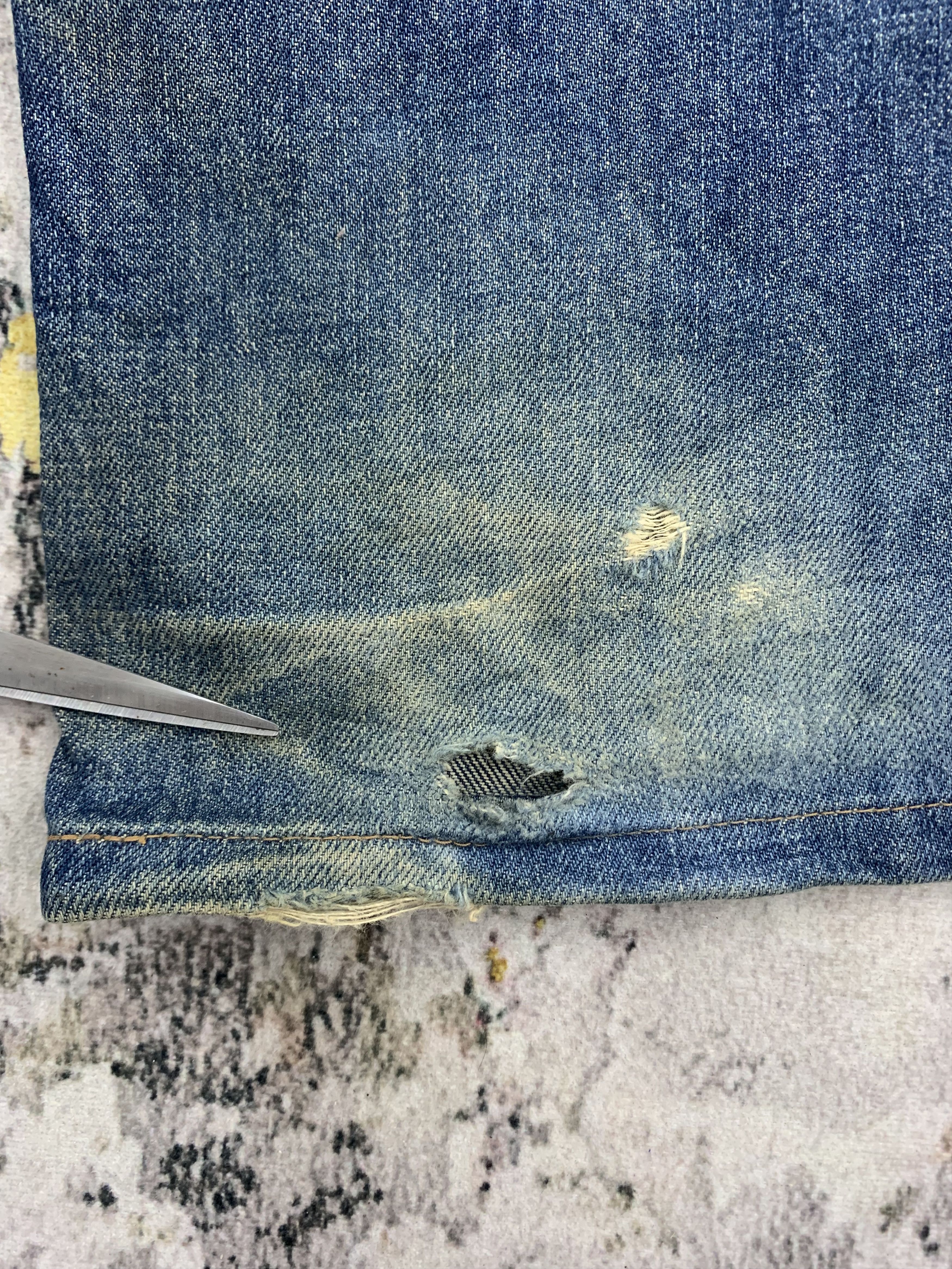 Japanese Brand Vintage Bobson Denim 34x30.5 Distressed Size US 34 / EU 50 - 10 Thumbnail