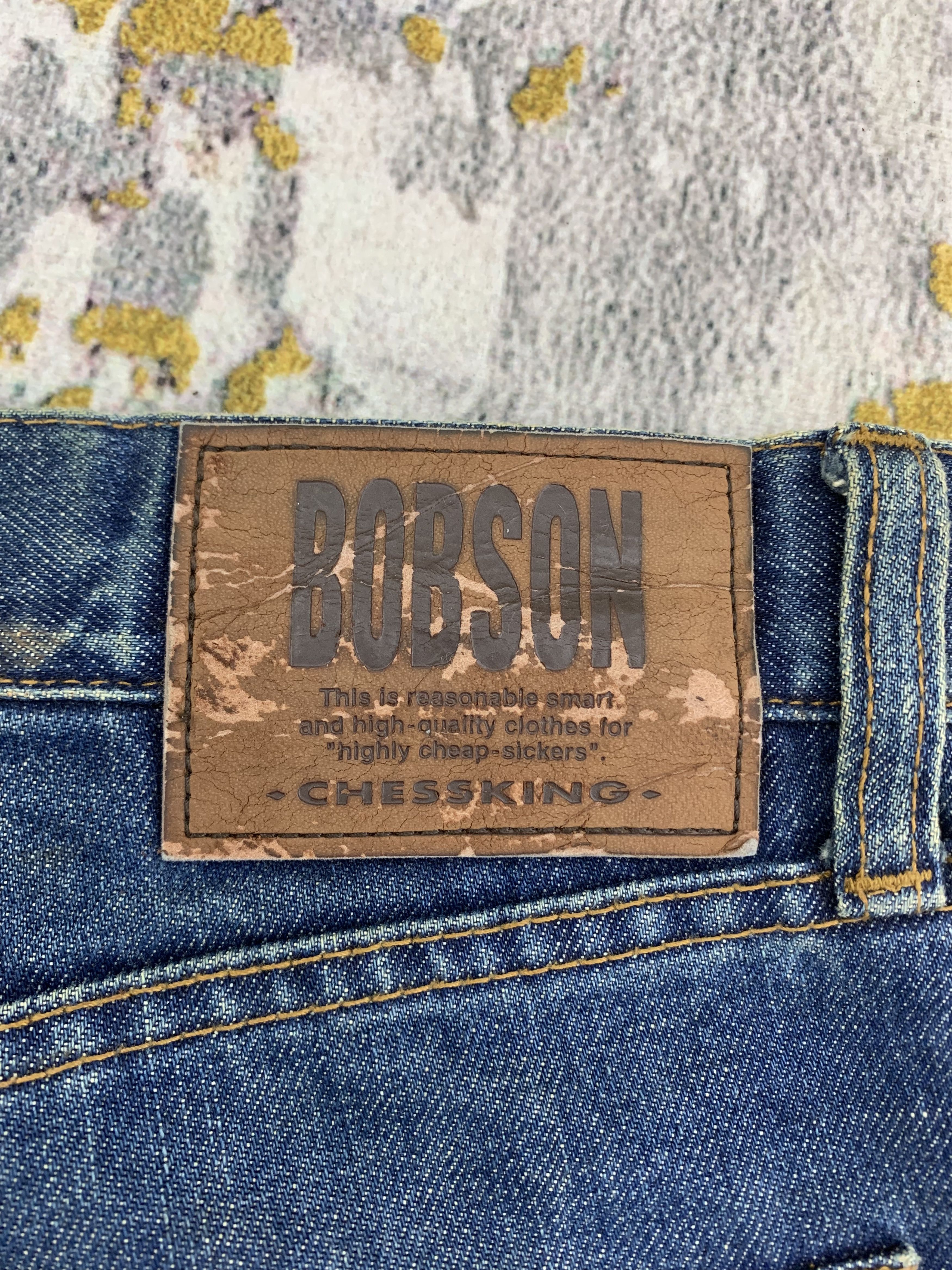 Japanese Brand Vintage Bobson Denim 34x30.5 Distressed Size US 34 / EU 50 - 8 Thumbnail