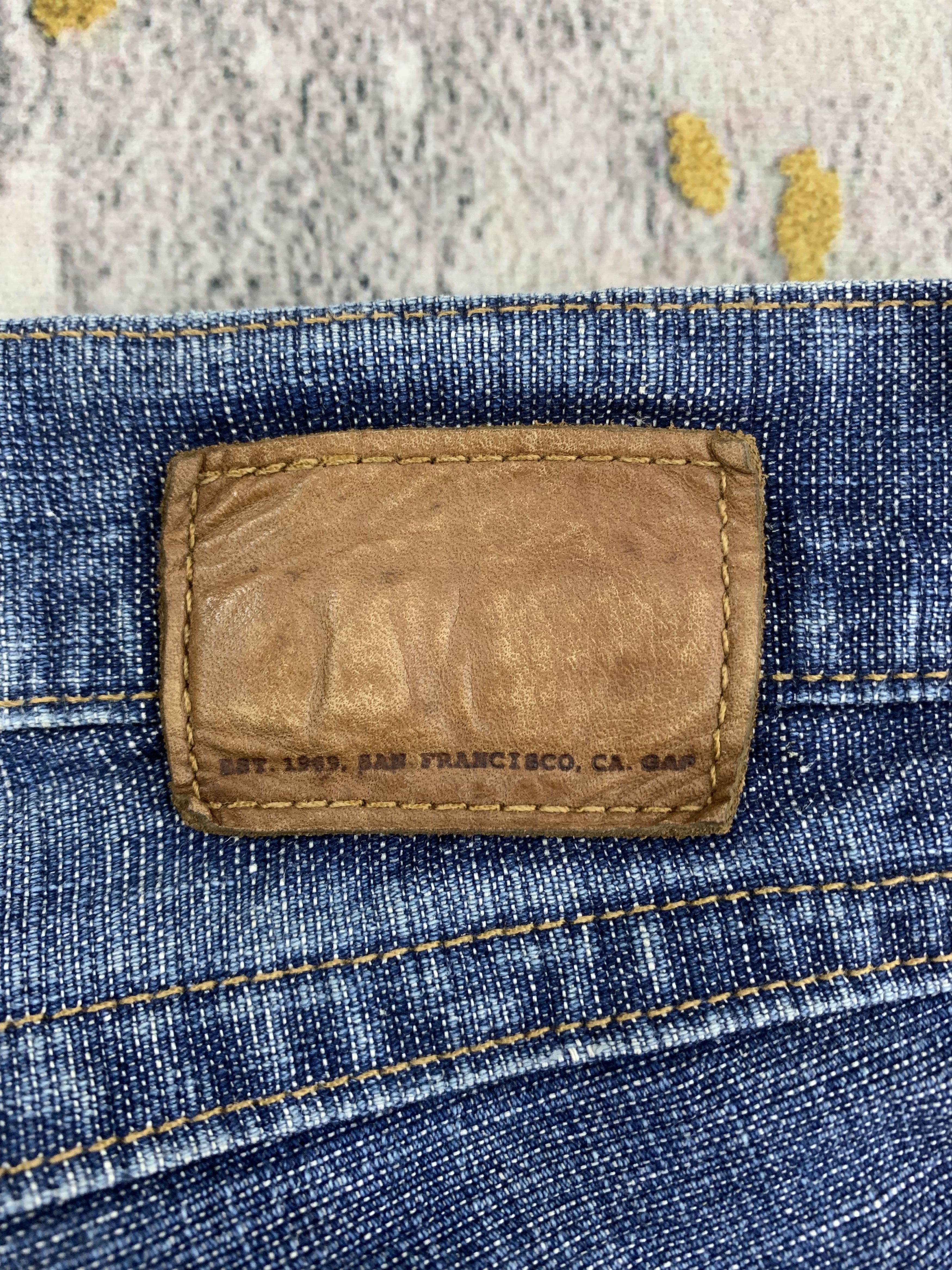 Gap Vintage Gap Denim 32x33.5 Distressed Dirty Size US 32 / EU 48 - 12 Thumbnail