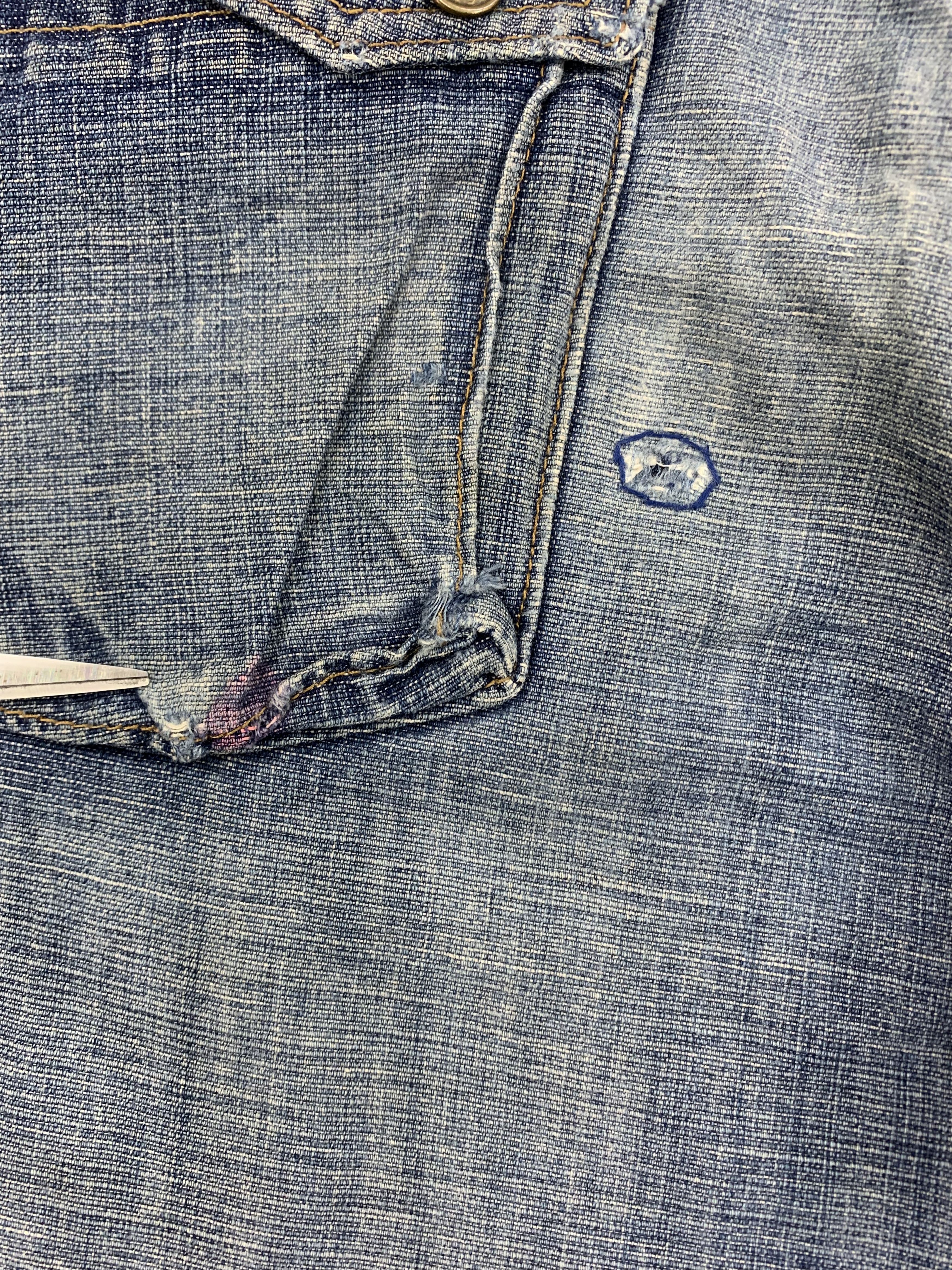 Gap Vintage Gap Denim 32x33.5 Distressed Dirty Size US 32 / EU 48 - 13 Thumbnail