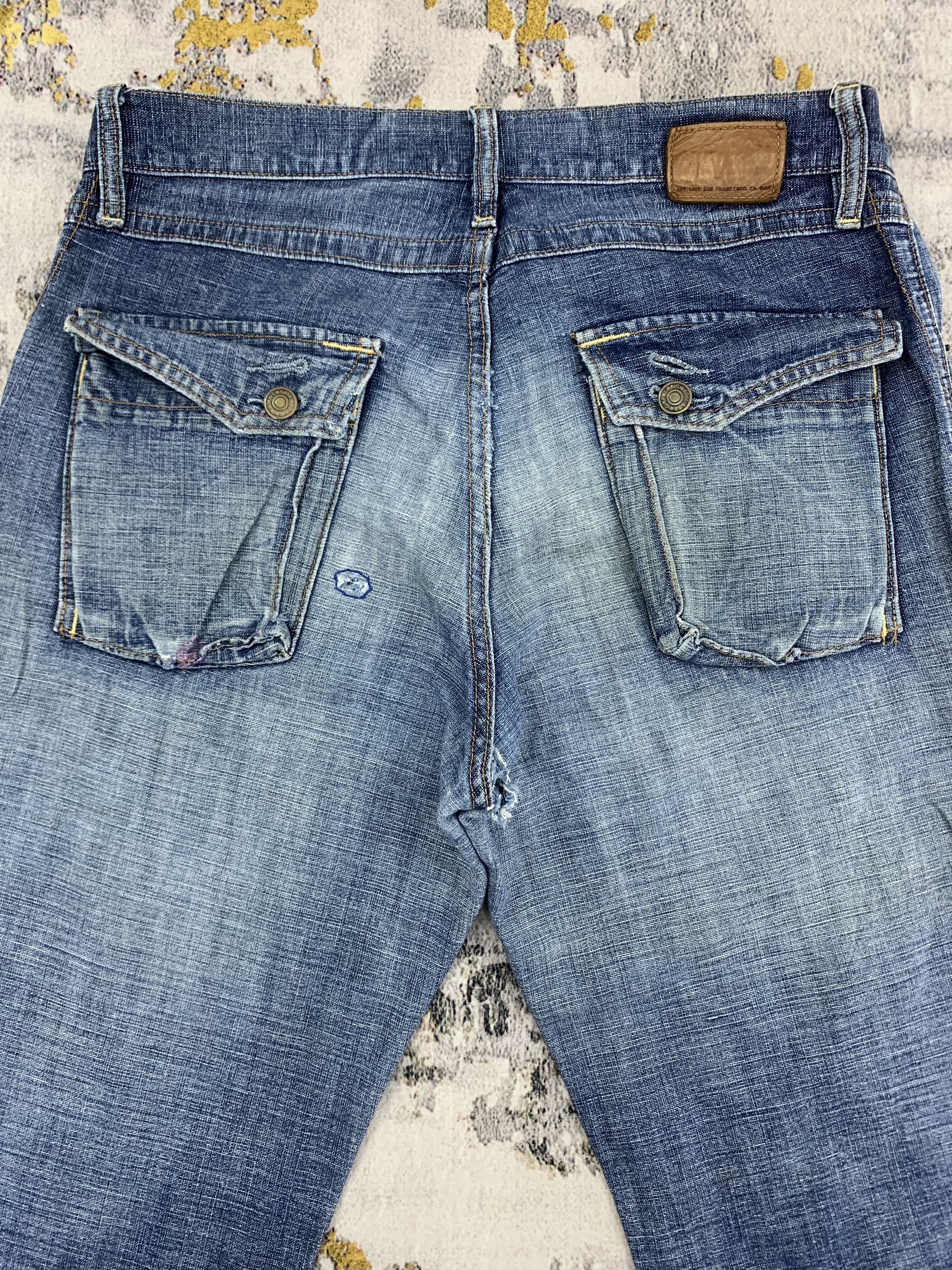 Gap Vintage Gap Denim 32x33.5 Distressed Dirty Size US 32 / EU 48 - 11 Thumbnail