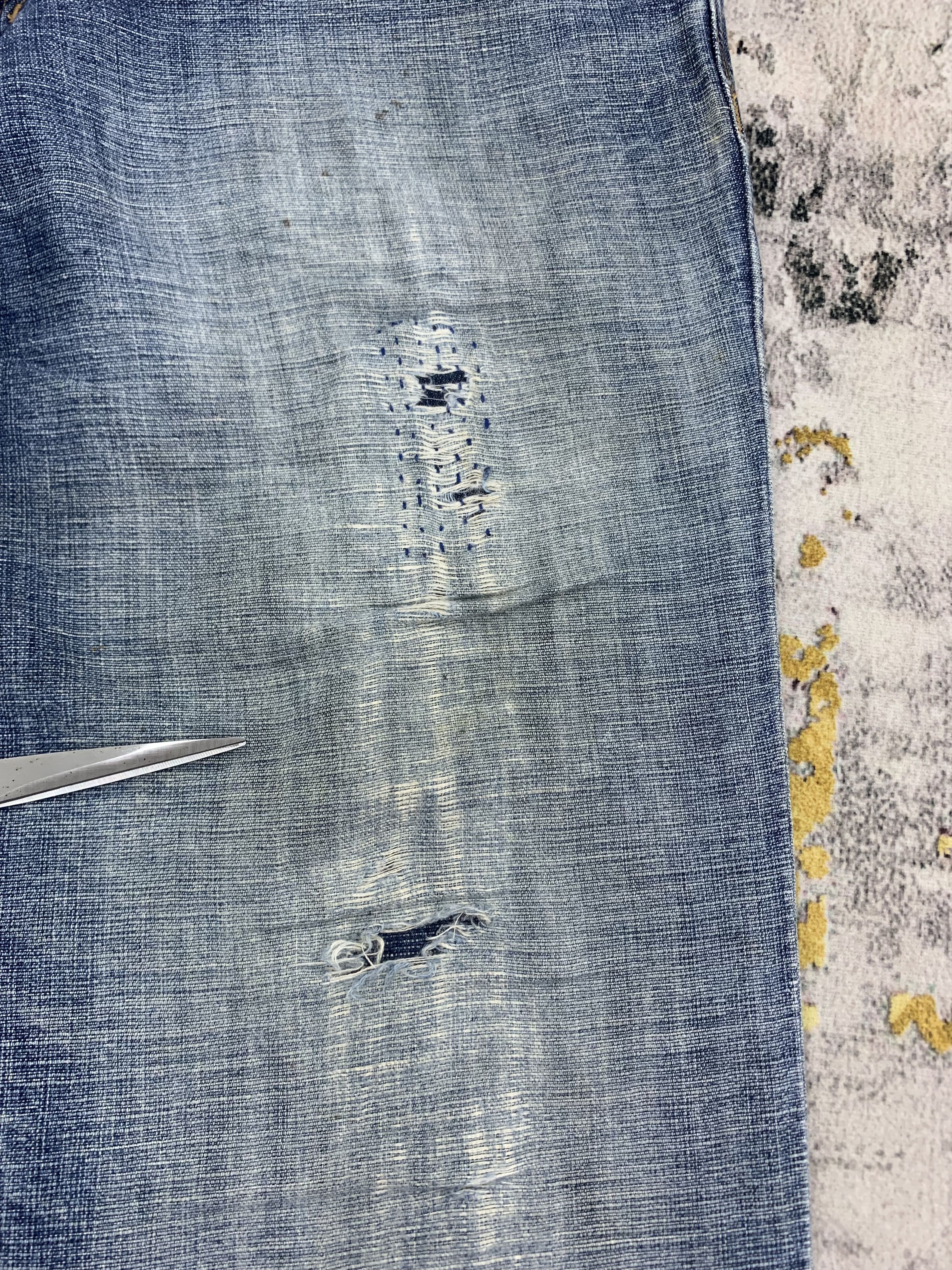 Gap Vintage Gap Denim 32x33.5 Distressed Dirty Size US 32 / EU 48 - 9 Thumbnail