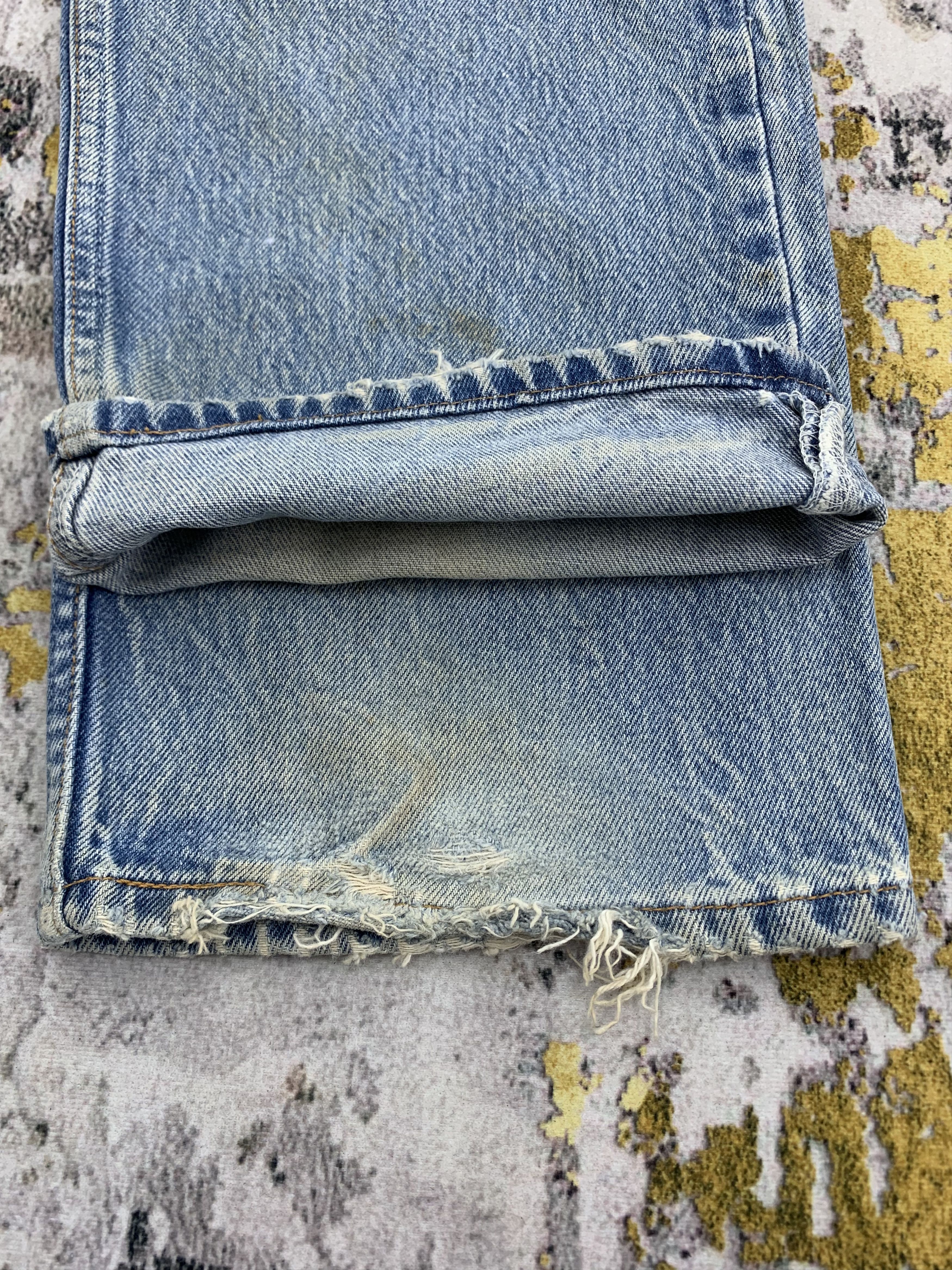 Levi's Vintage Levi's 501xx Denim 35x31 Distressed Size US 35 - 14 Thumbnail