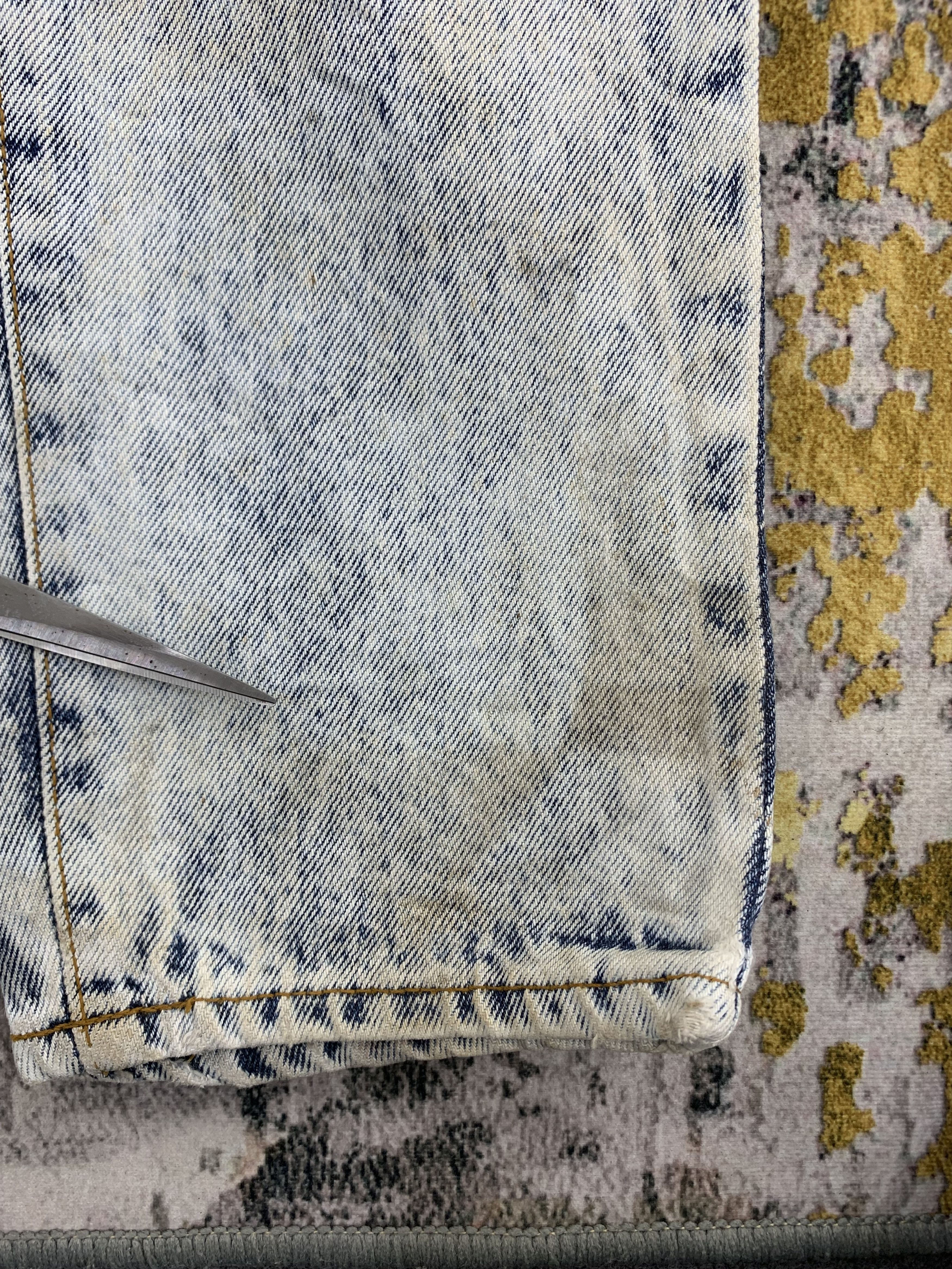 Vintage Vintage Wrangler Acid Wash Denim 26x33 Dirty Faded Size 26" / US 2 / IT 38 - 11 Thumbnail