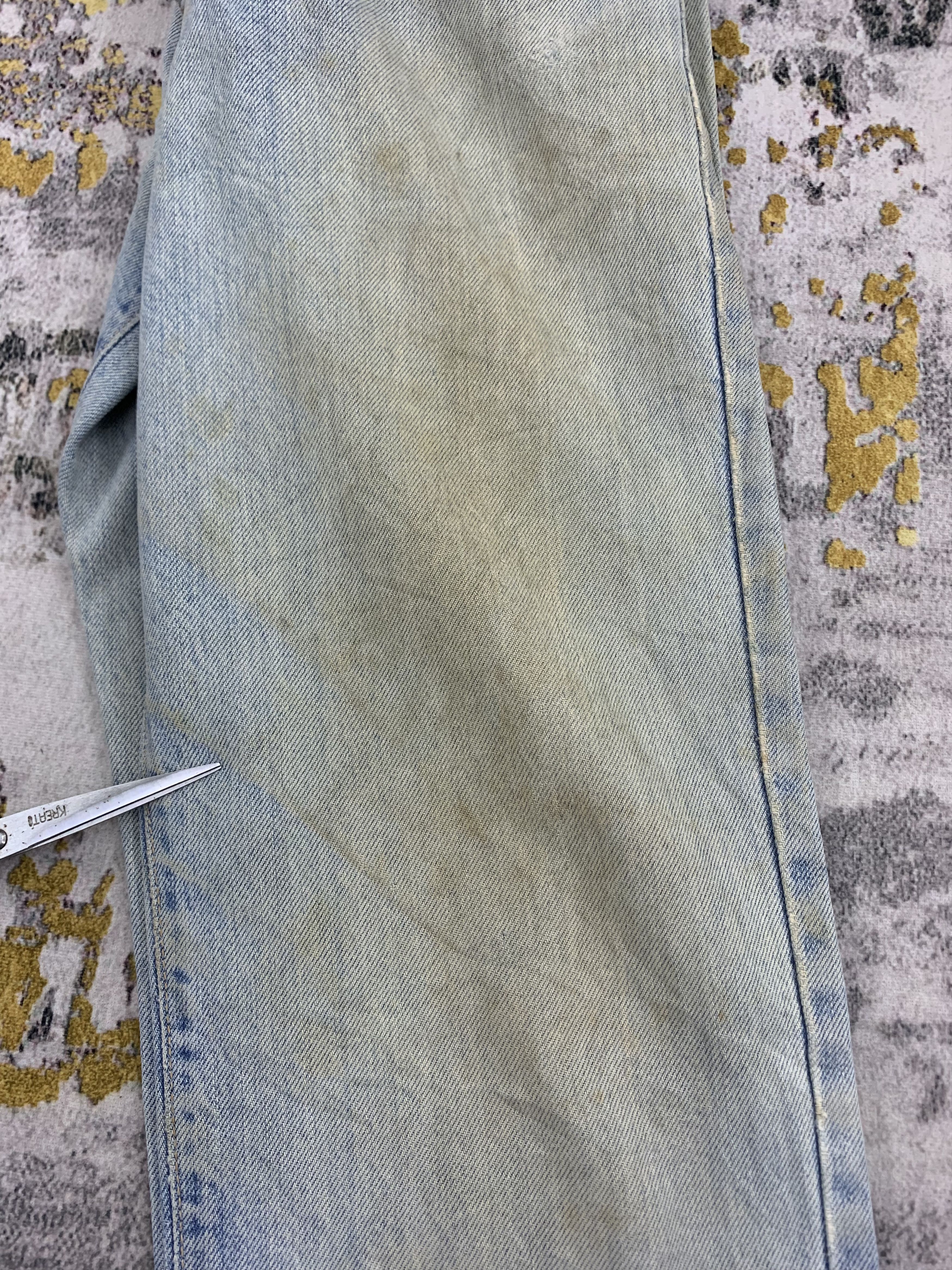 Edwin Vintage Edwin Denim 29x30.5 Distressed Faded Size US 29 - 13 Thumbnail