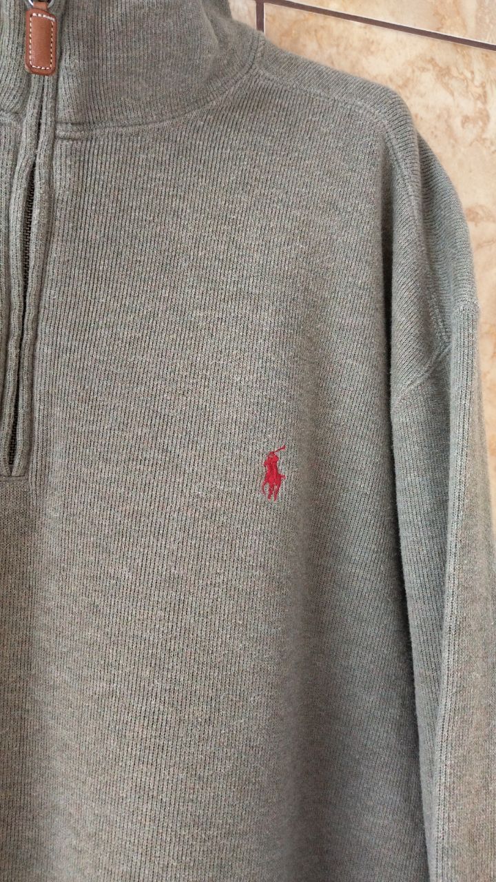 Polo Ralph Lauren Vintage Polo Ralph Lauren 1/3 zip Size US XXL / EU 58 / 5 - 2 Thumbnail