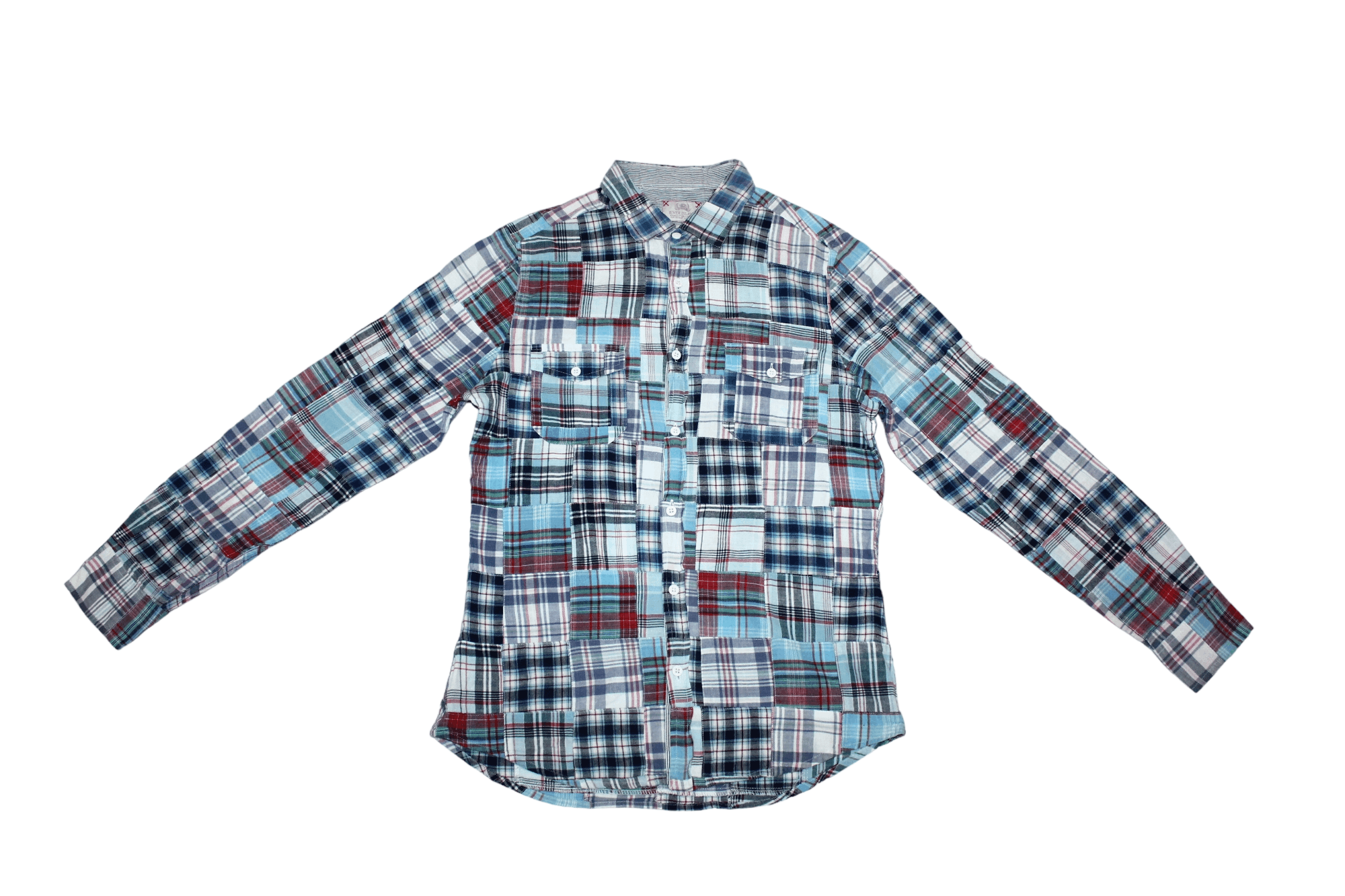 Flannel VTG Grunge Punk Patchwork Flannel Shirt. Needles Bode style Size US M / EU 48-50 / 2 - 5 Thumbnail