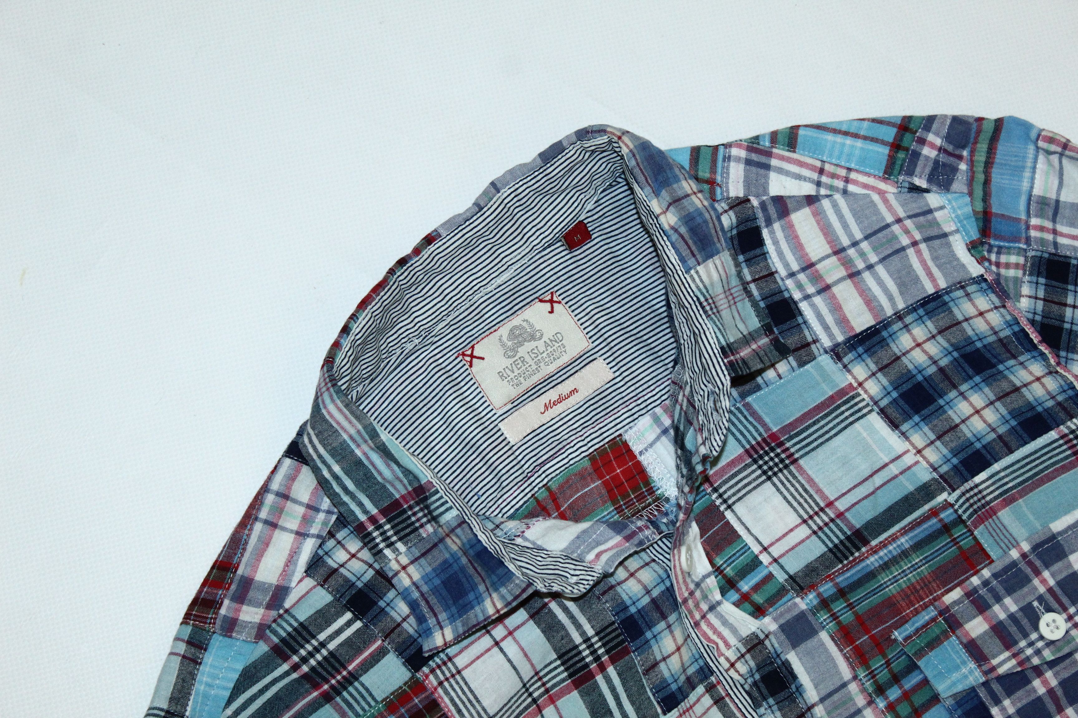 Flannel VTG Grunge Punk Patchwork Flannel Shirt. Needles Bode style Size US M / EU 48-50 / 2 - 4 Thumbnail