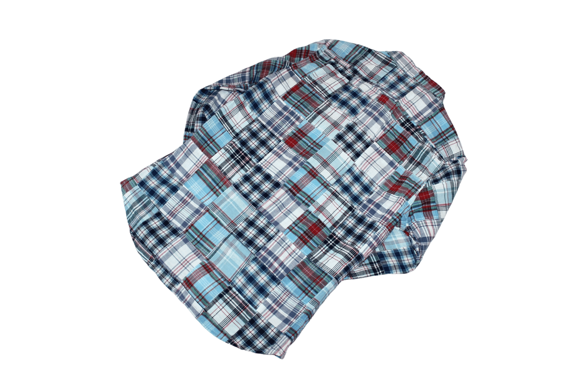 Flannel VTG Grunge Punk Patchwork Flannel Shirt. Needles Bode style Size US M / EU 48-50 / 2 - 8 Thumbnail