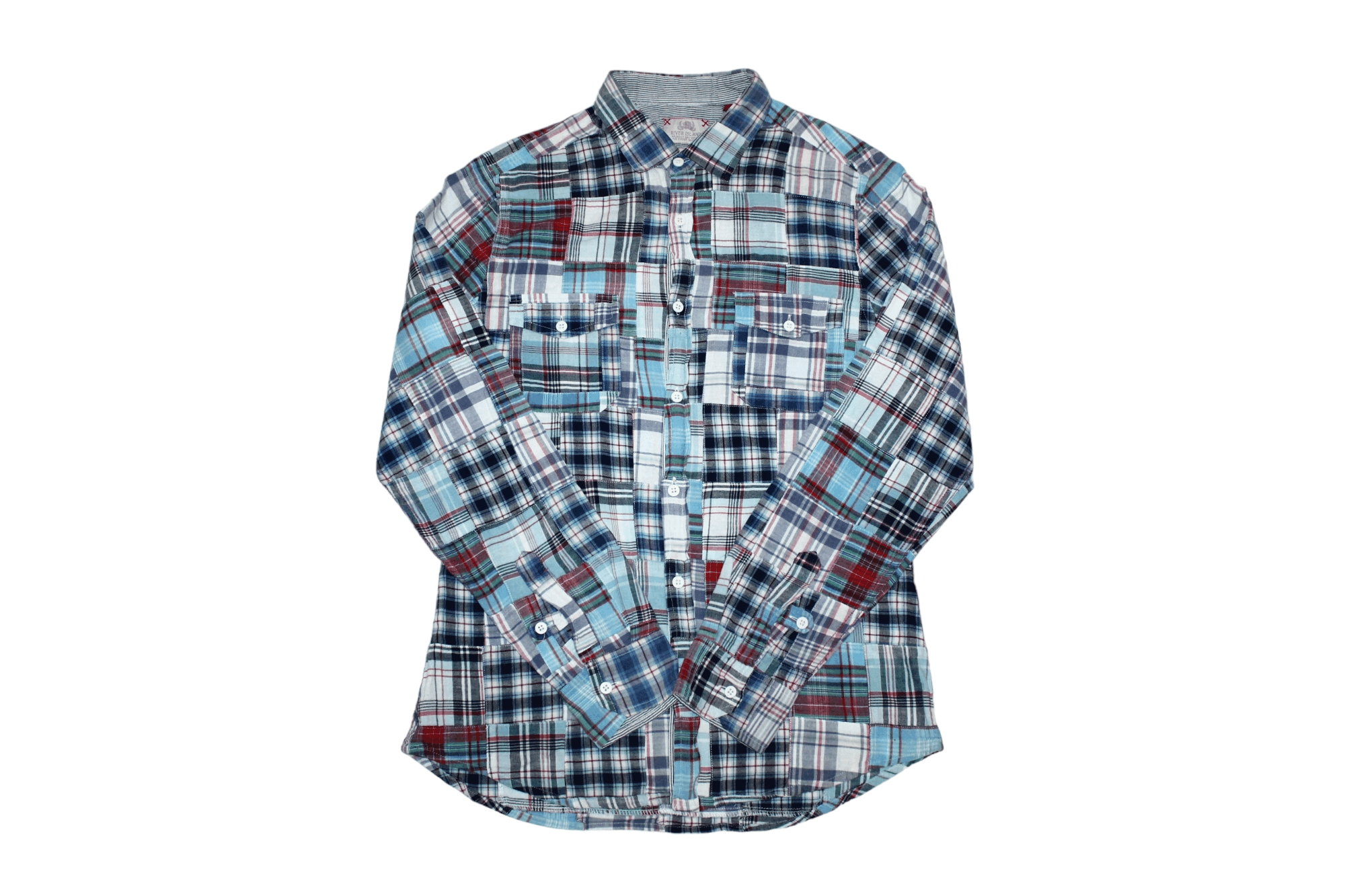 Flannel VTG Grunge Punk Patchwork Flannel Shirt. Needles Bode style Size US M / EU 48-50 / 2 - 1 Thumbnail