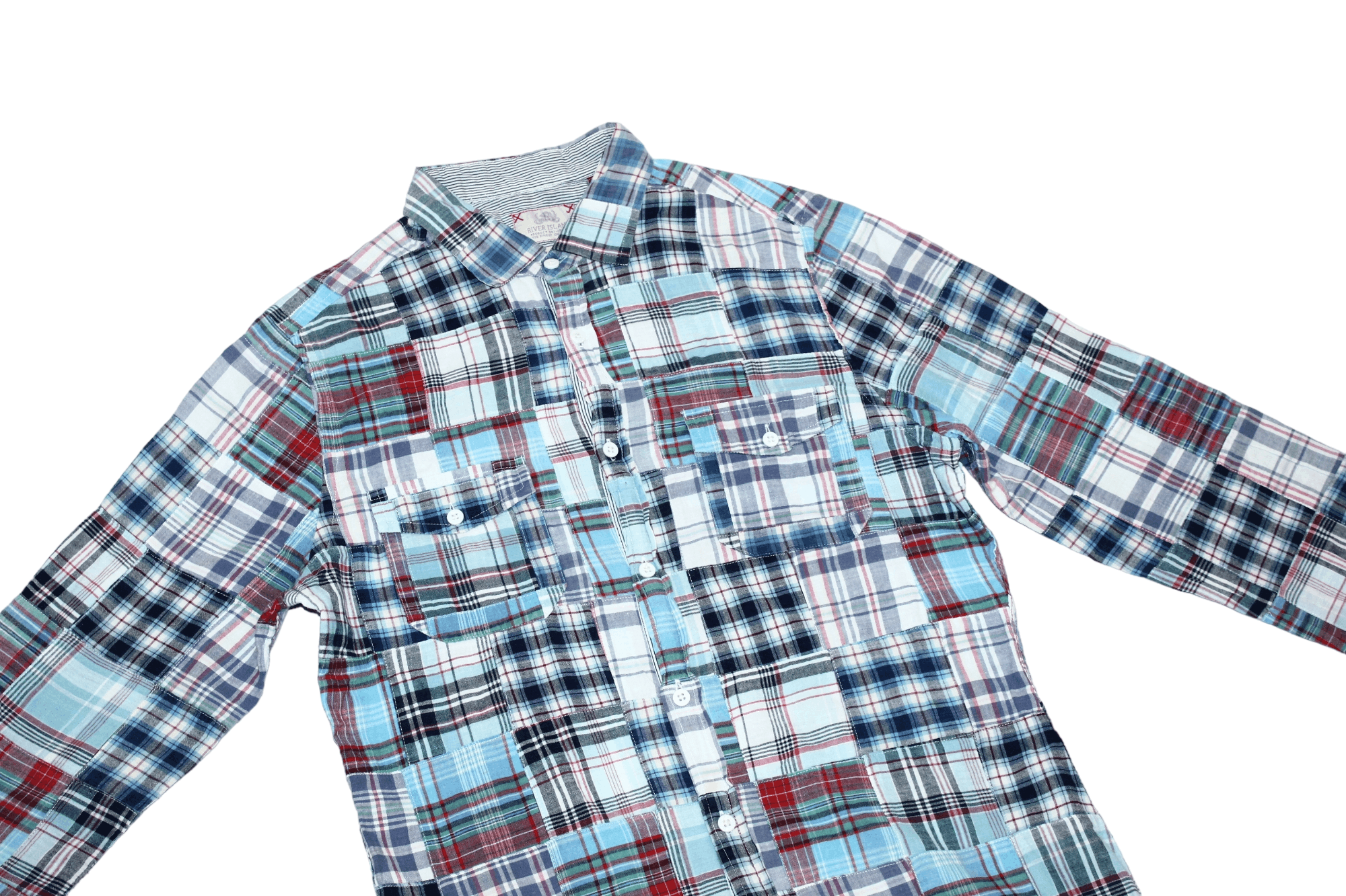 Flannel VTG Grunge Punk Patchwork Flannel Shirt. Needles Bode style Size US M / EU 48-50 / 2 - 2 Thumbnail