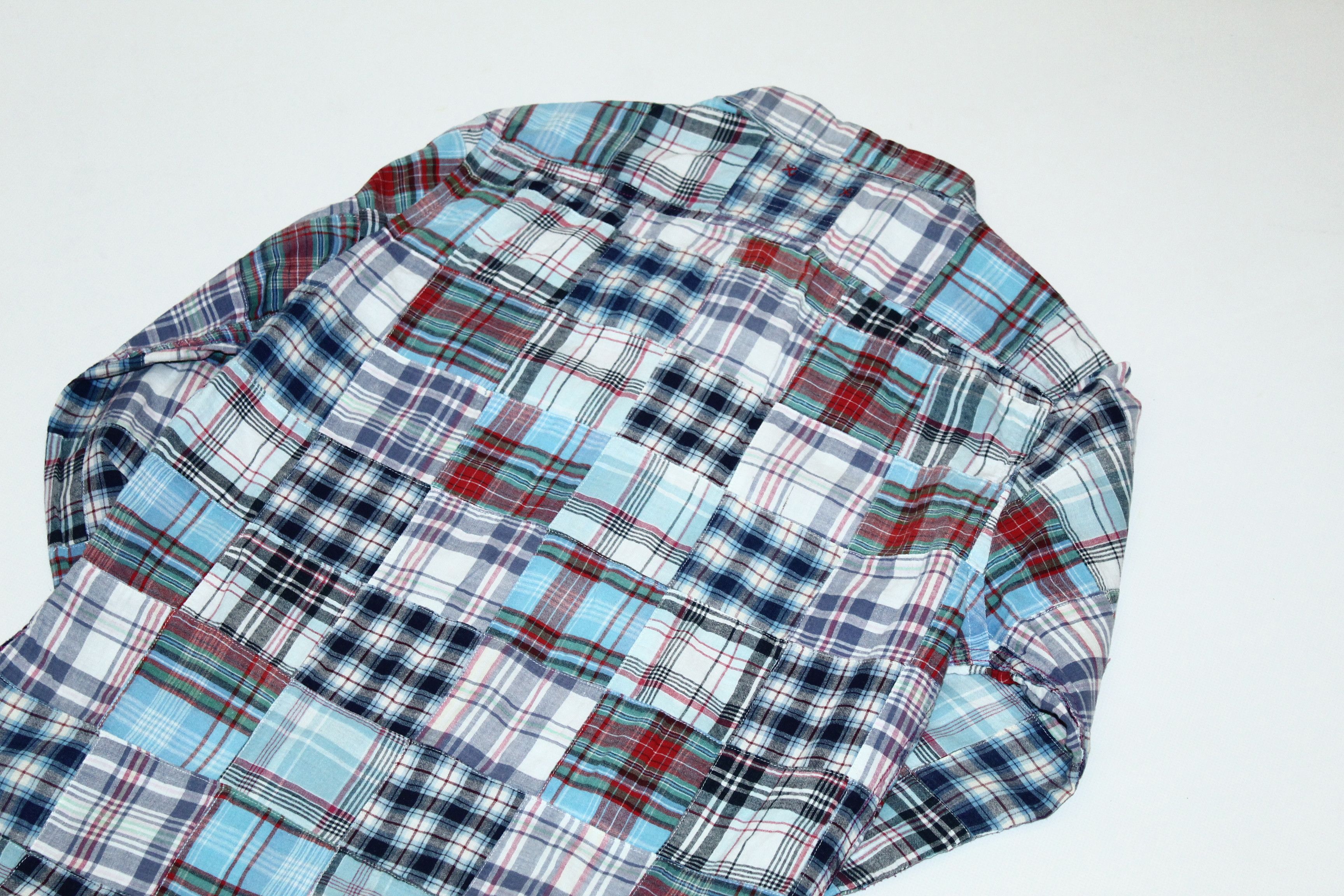 Flannel VTG Grunge Punk Patchwork Flannel Shirt. Needles Bode style Size US M / EU 48-50 / 2 - 9 Thumbnail