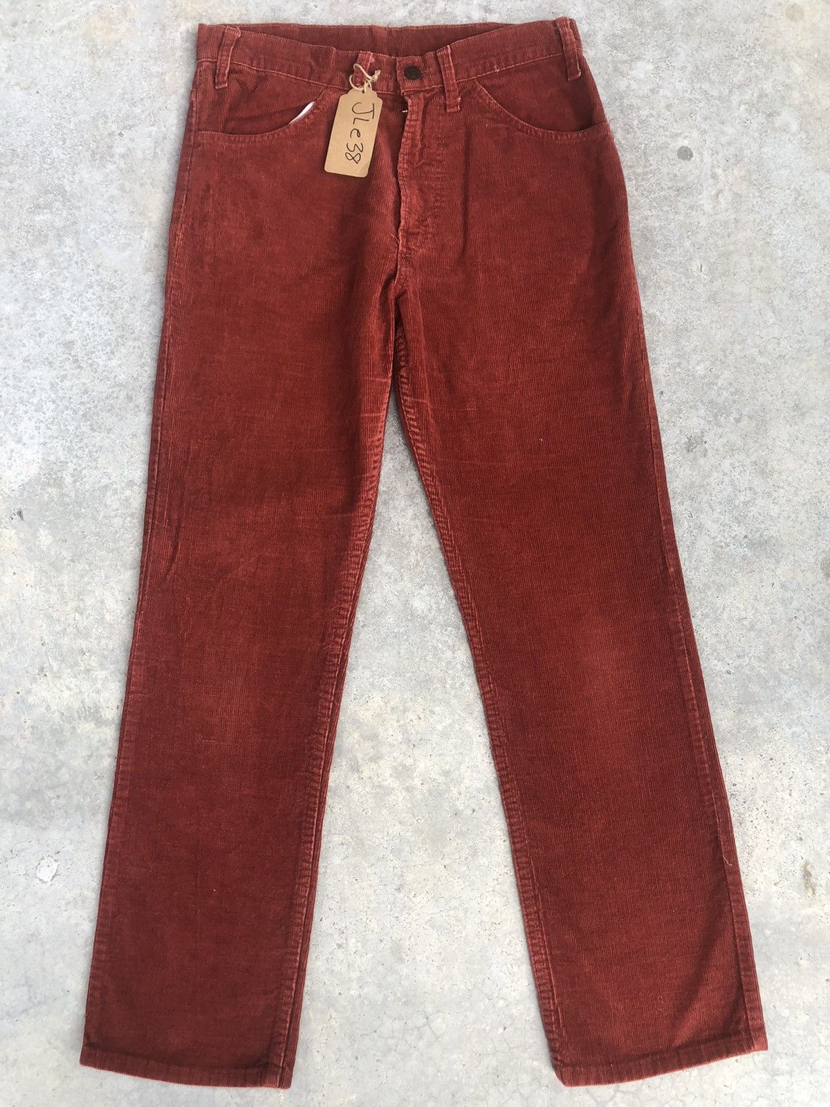 70s VINTAGE LEVIS 519 CORDUROY PANTS W30-