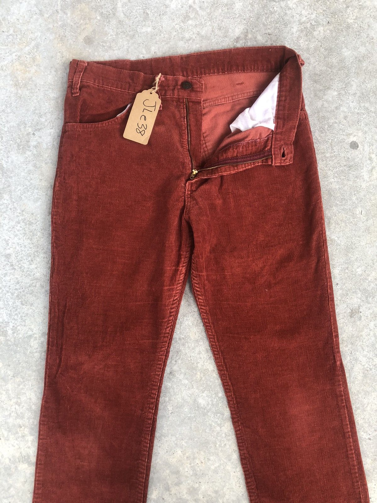 Levi's Vintage 70s Levi’s Corduroy Jeans 519 Size US 30 / EU 46 - 3 Thumbnail