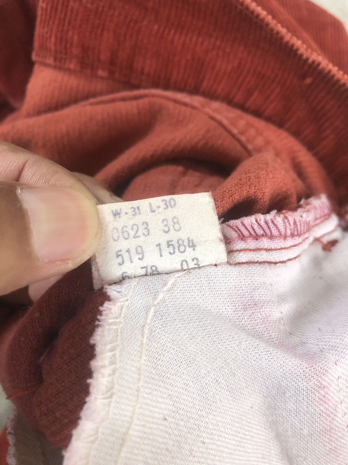 Levi's Vintage 70s Levi’s Corduroy Jeans 519 Size US 30 / EU 46 - 16 Thumbnail