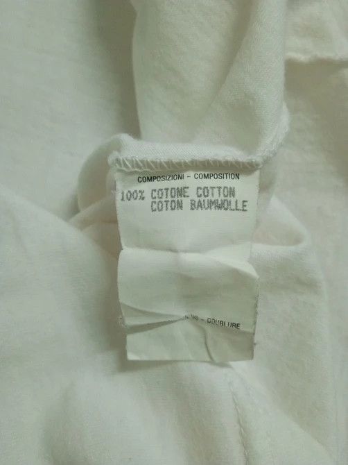 Gucci Gucci (Tom Ford era) Ss1997 embroidered split logo tee Size US M / EU 48-50 / 2 - 5 Thumbnail
