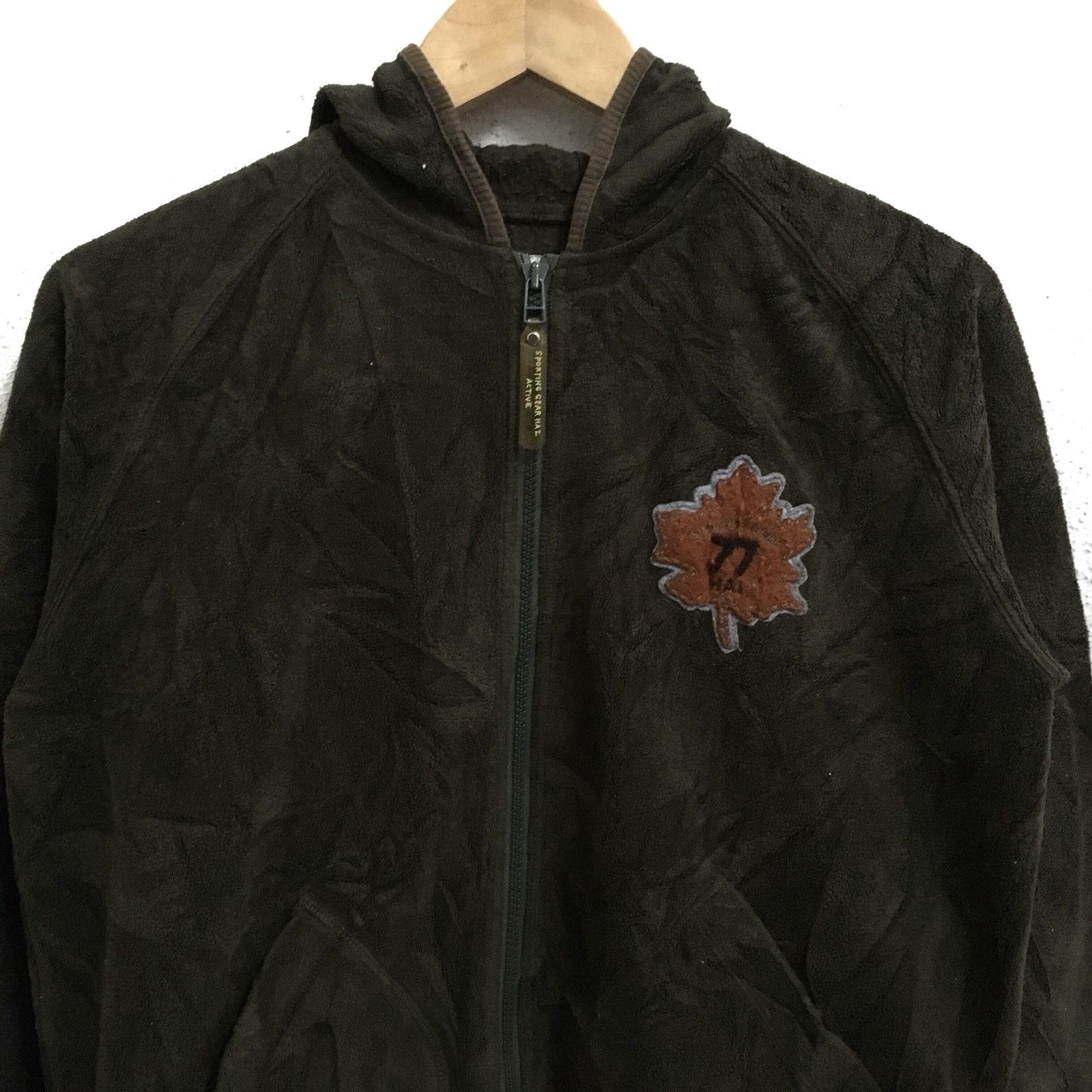 Hai Sporting Gear HAI SPORTING GEAR JAPANESE BRAND FLEECE ZIPPER HOODIE Size US S / EU 44-46 / 1 - 3 Thumbnail