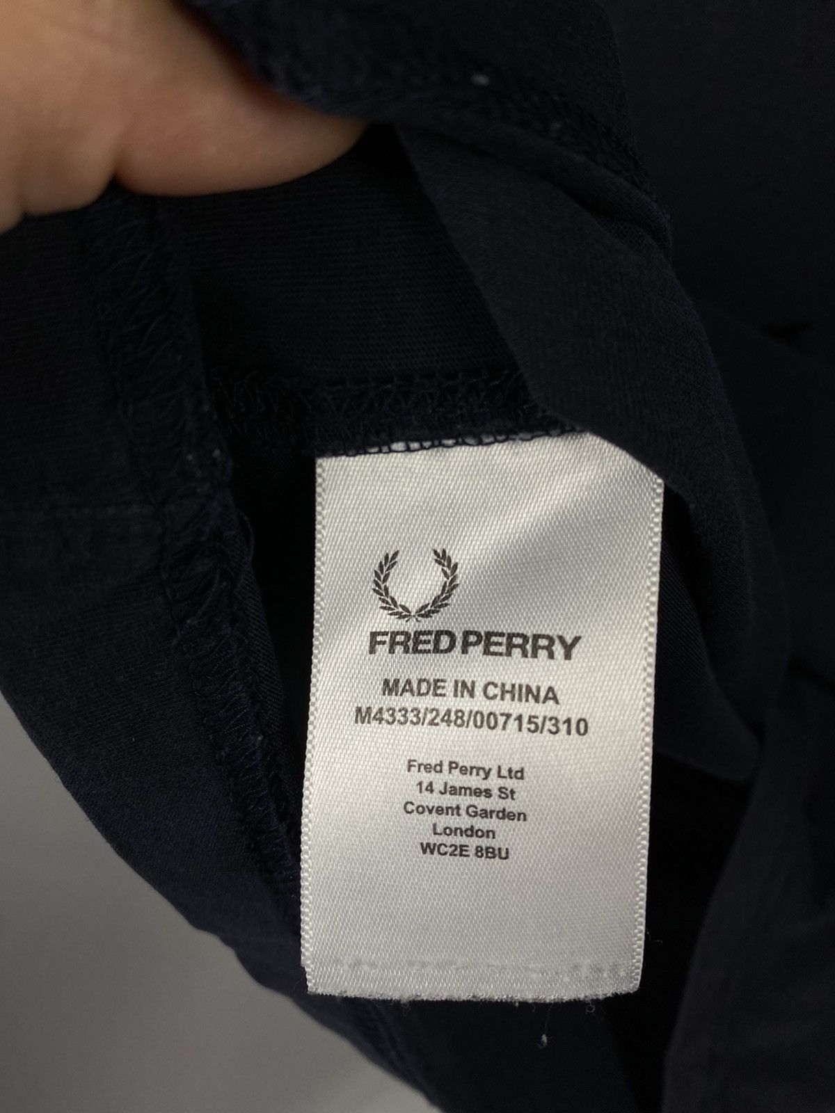 Fred Perry Fred Perry T-shirts streetwear blue size S Size US S / EU 44-46 / 1 - 4 Thumbnail