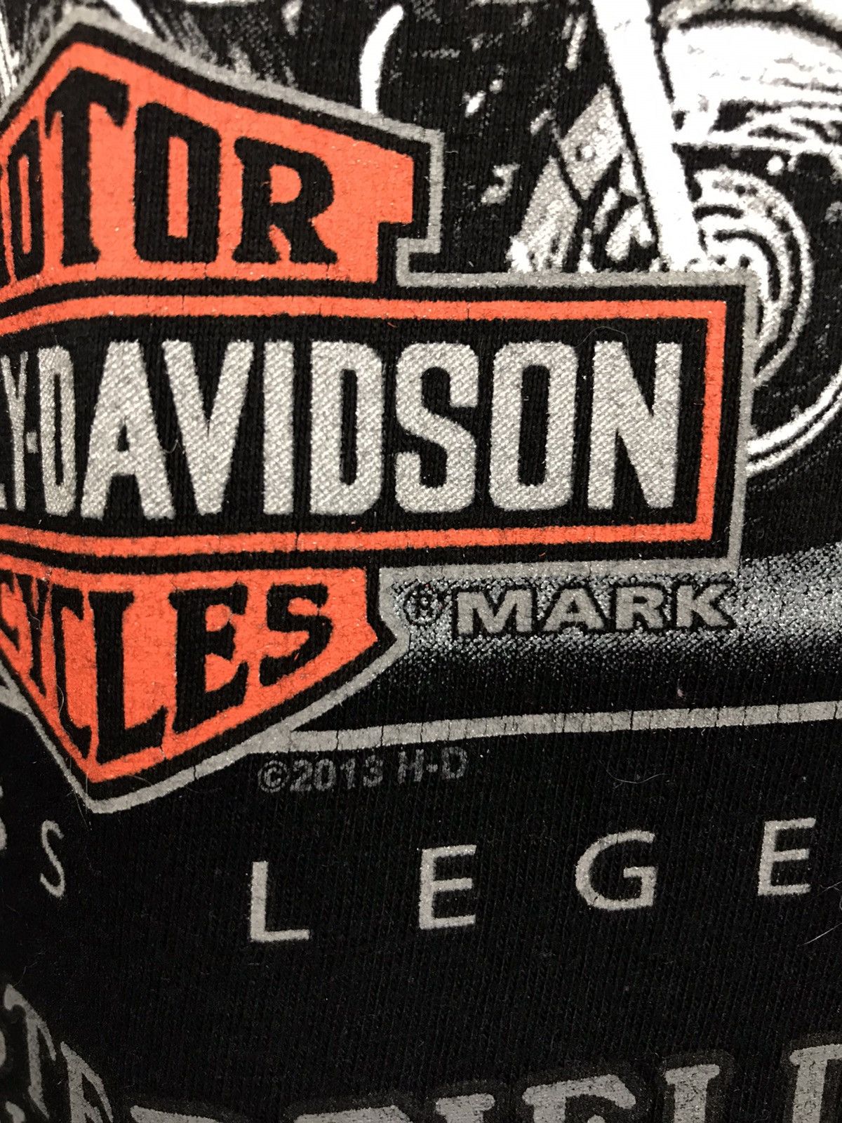 Harley Davidson Vintage 2013 Harley Davidson band metal tee Size US L / EU 52-54 / 3 - 8 Thumbnail