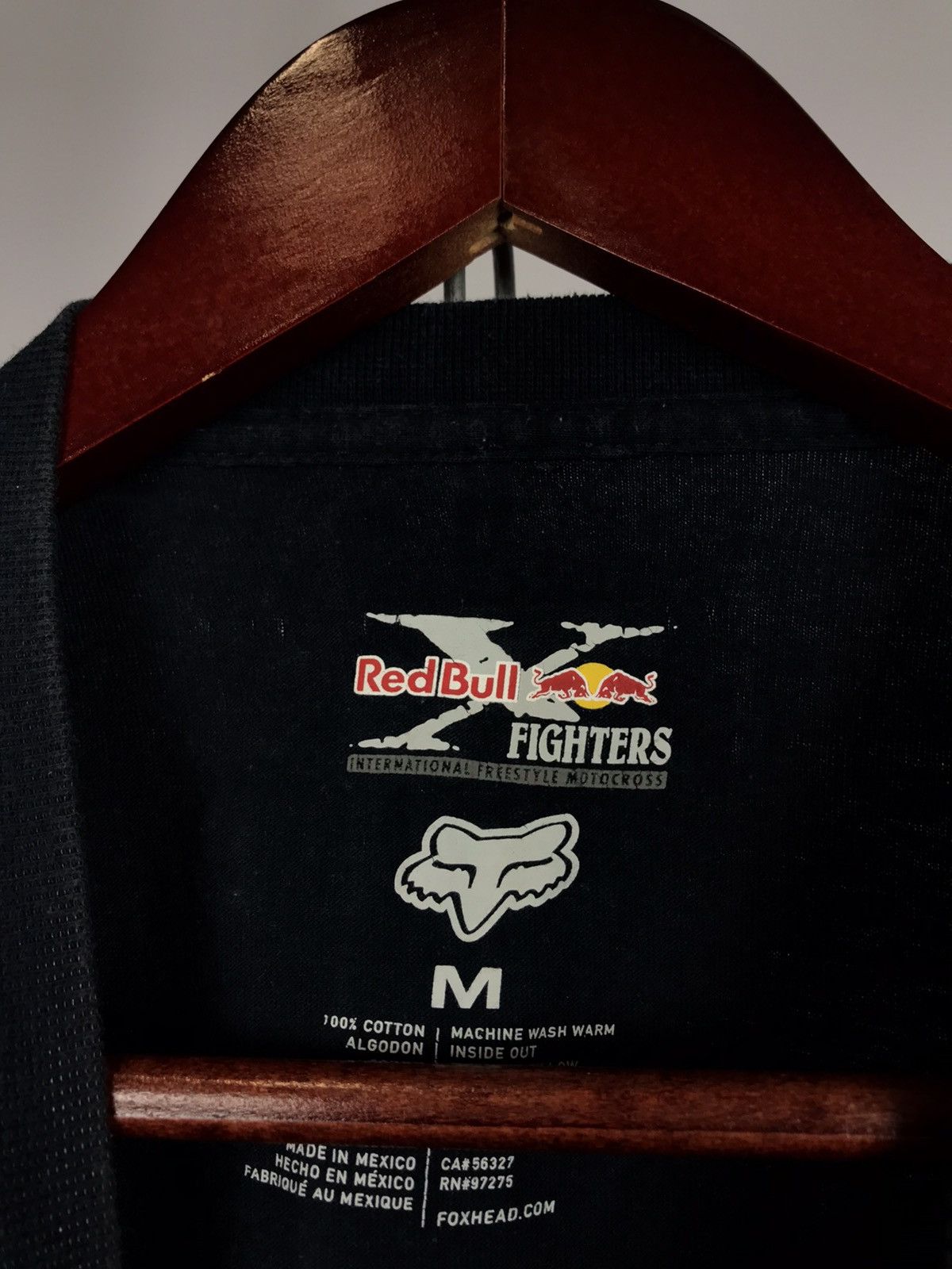 Red Bull Red Bull Fox Racing fighters vintage tee Size US M / EU 48-50 / 2 - 3 Thumbnail