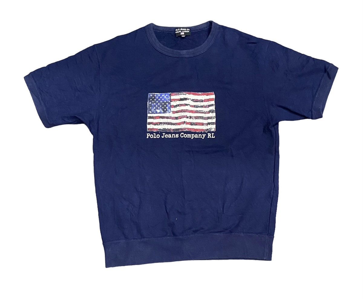 Ralph Laurent Polo Jeans Sweatshirt Short Sleeve