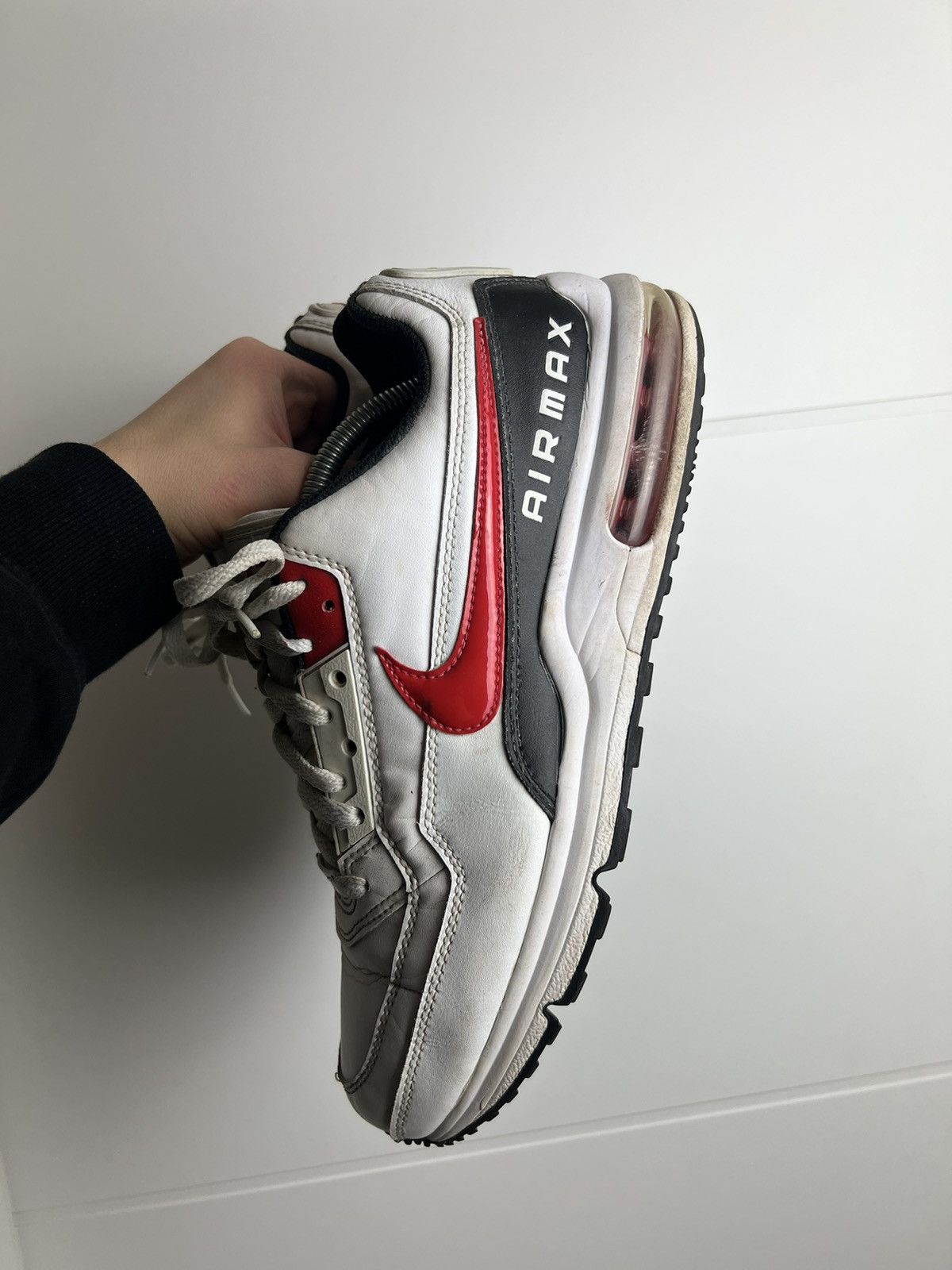 Nike Rare Air Max 3 LTD Red White Sneakers Shoes Gabber Rave Size US 9.5 / EU 42-43 - 4 Thumbnail