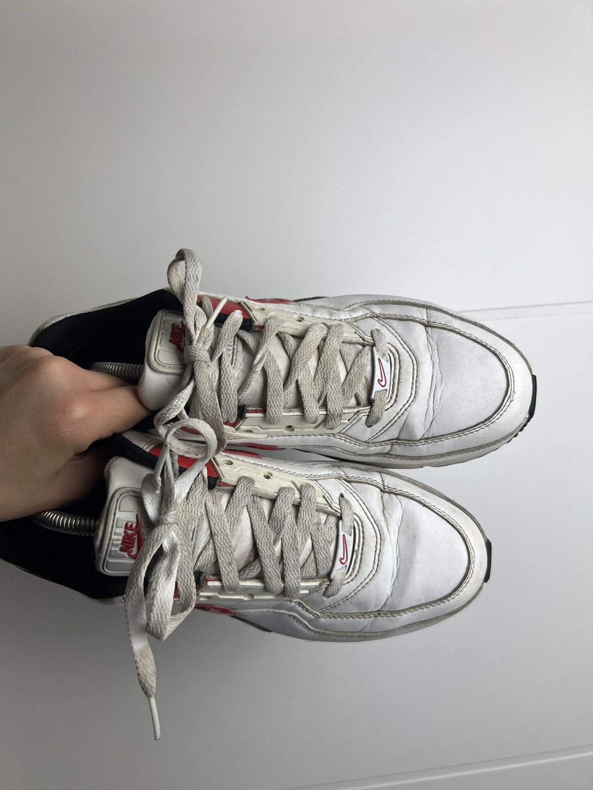 Nike Rare Air Max 3 LTD Red White Sneakers Shoes Gabber Rave Size US 9.5 / EU 42-43 - 6 Thumbnail