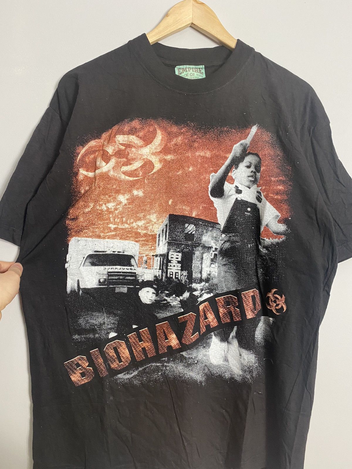 Band Tees 1992 Biohazard Urban Discipline Vintage Metal Band Tee Size US L / EU 52-54 / 3 - 3 Thumbnail