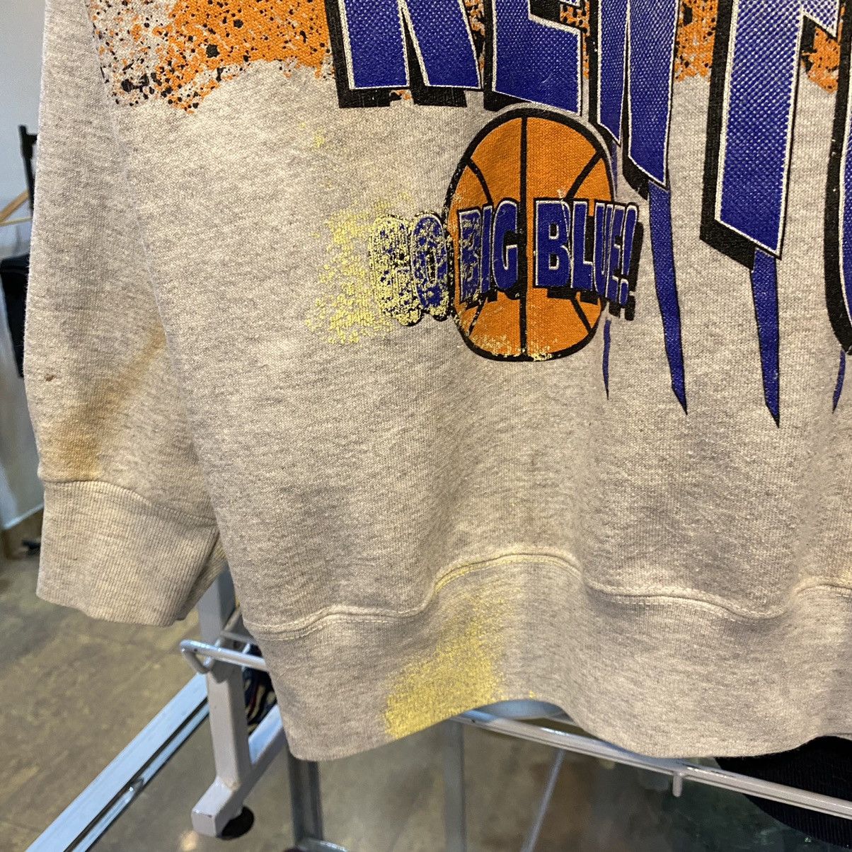 NCAA Vintage University Kentucky Wildcats AllOverPrint Sweatshirt Size US XL / EU 56 / 4 - 7 Thumbnail