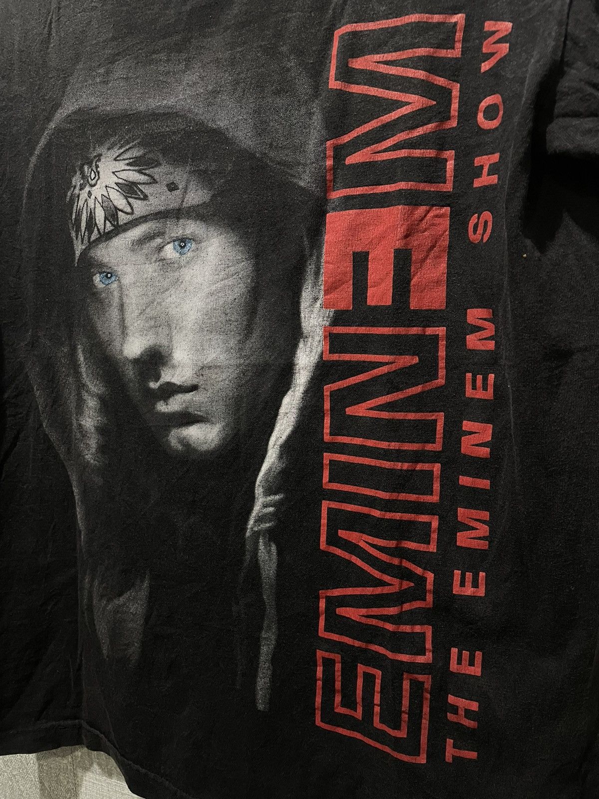 Eminem × Rap Tees × Vintage Vintage EMINEM z3 Size US M / EU 48-50 / 2 - 2 Thumbnail