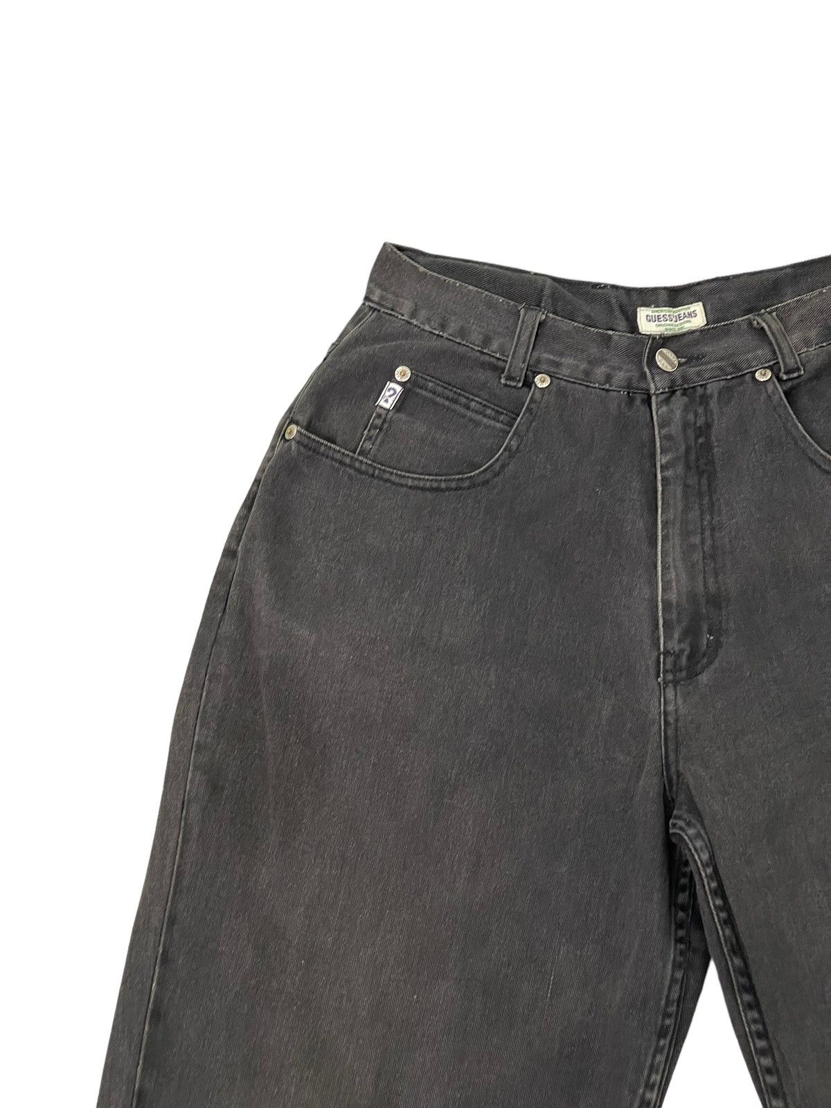Guess Wide Baggy Jeans 90s Guess Jeans Faded Denim 1🟦6 Size US 30 / EU 46 - 18 Thumbnail